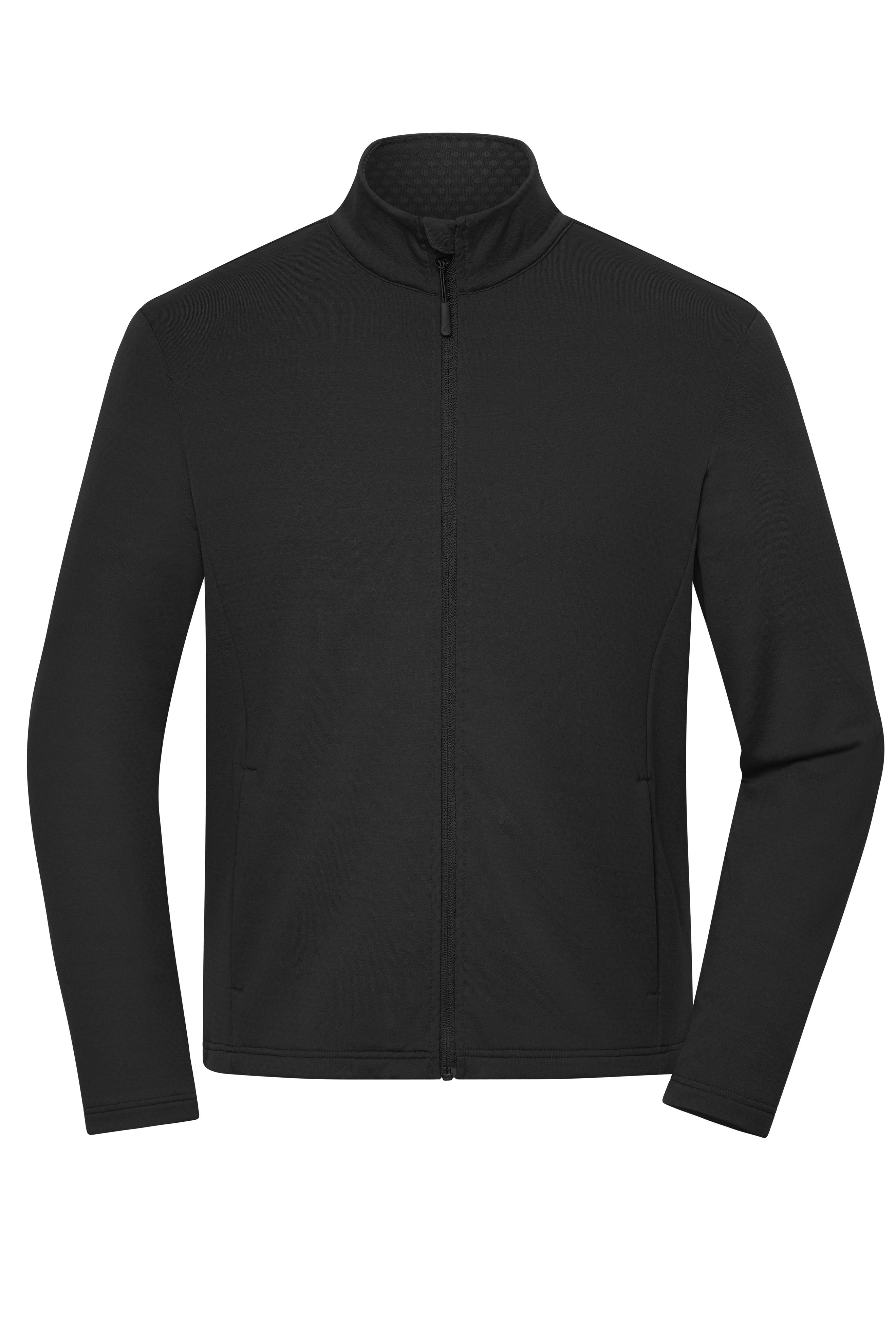 Men's Sports Structured Fleece Jacket GRS Vorderseite