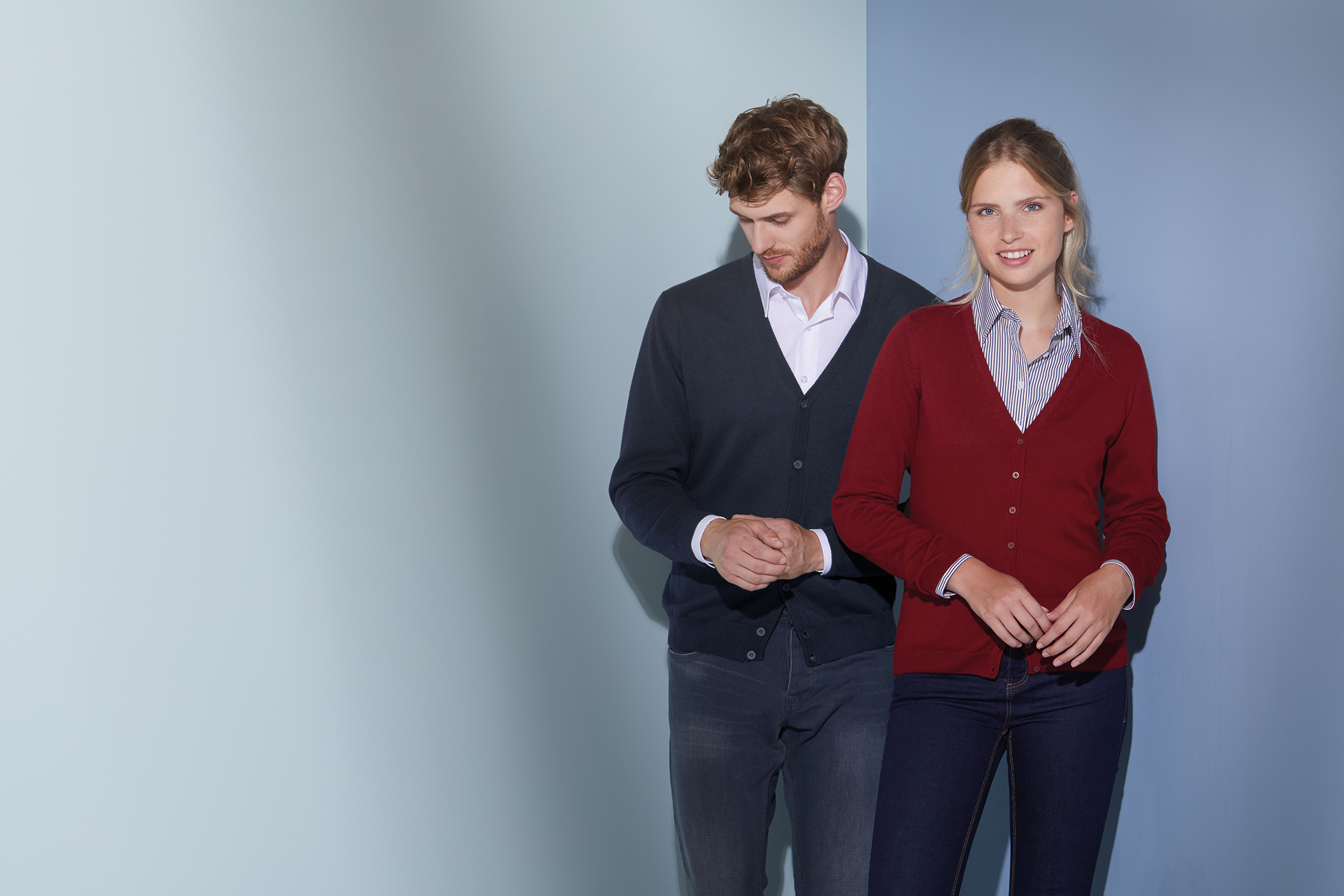 Men's V-Neck Cardigan