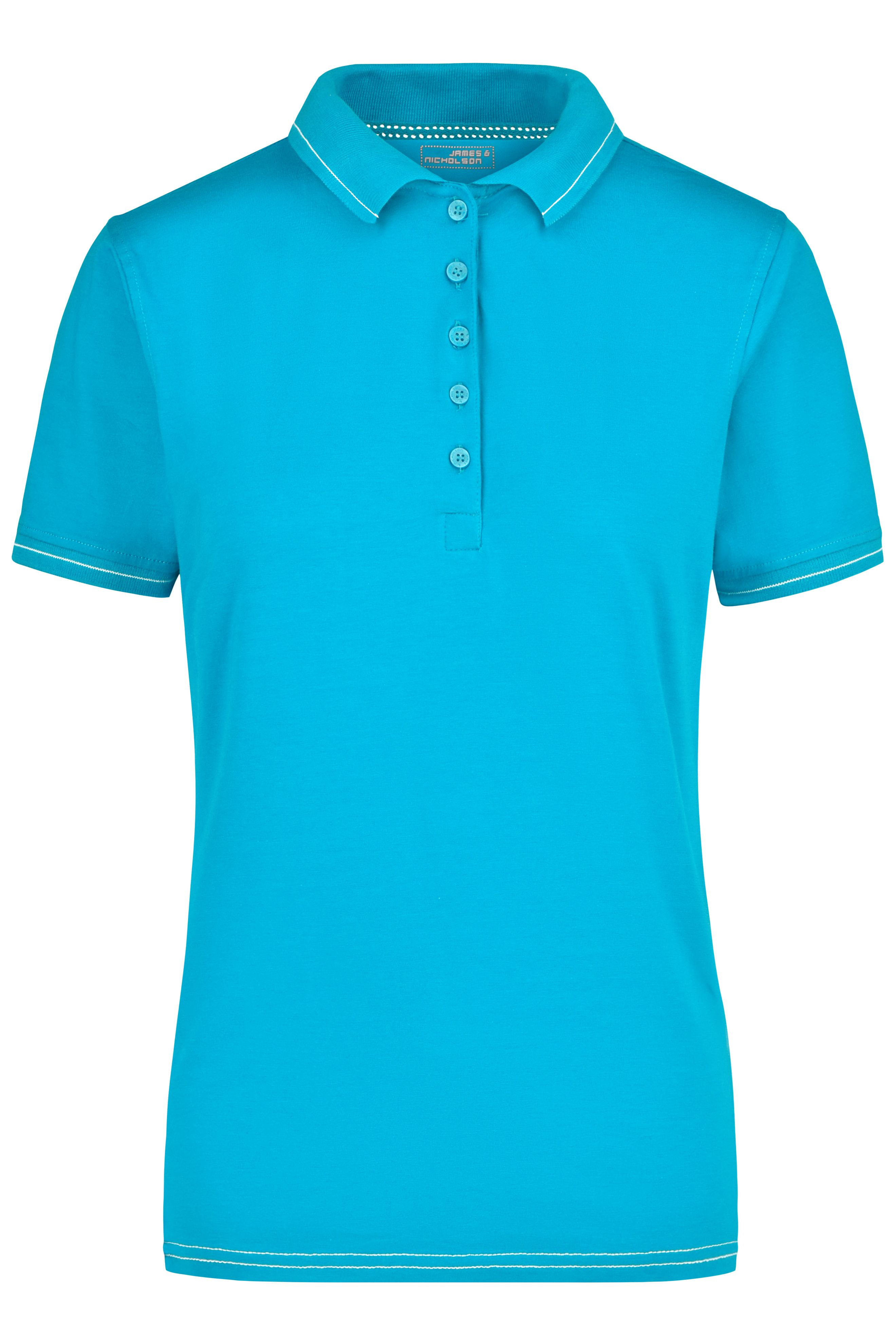 Ladies' Elastic Polo Vorderseite