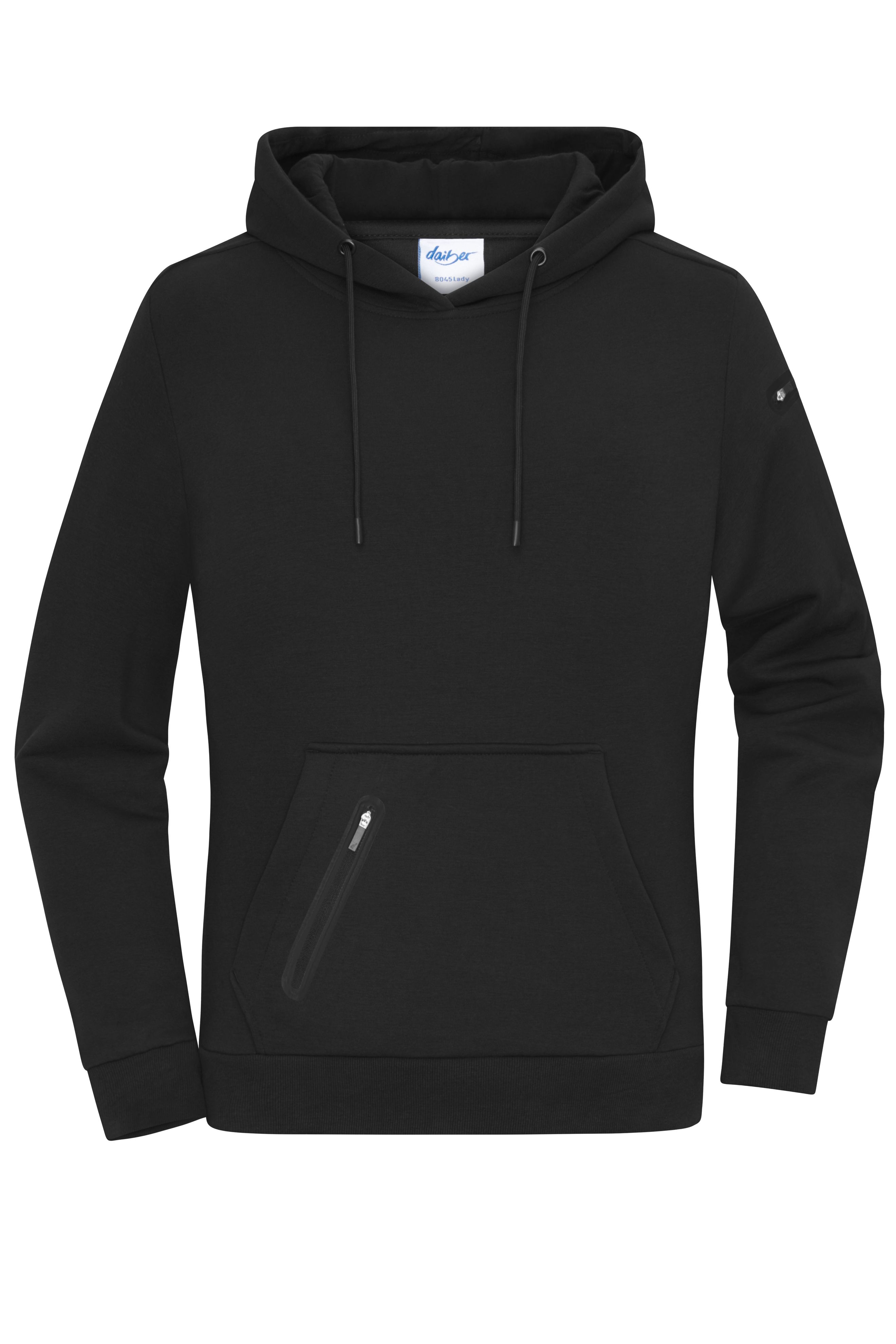 Ladies' Hoody Interlock OCS Blended & RCS Vorderseite