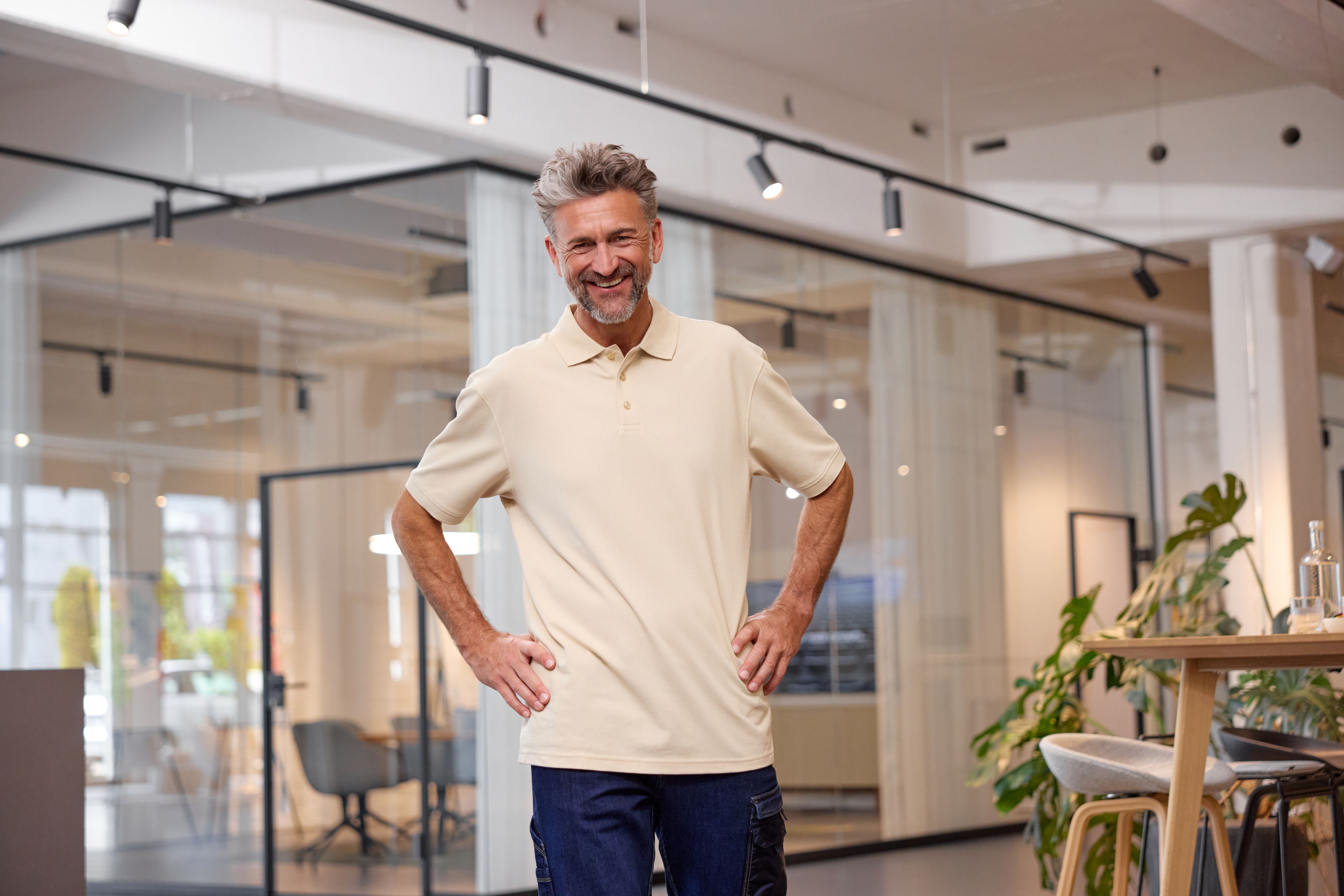 Men's ORGANIC Workwear Polo OCS Blended