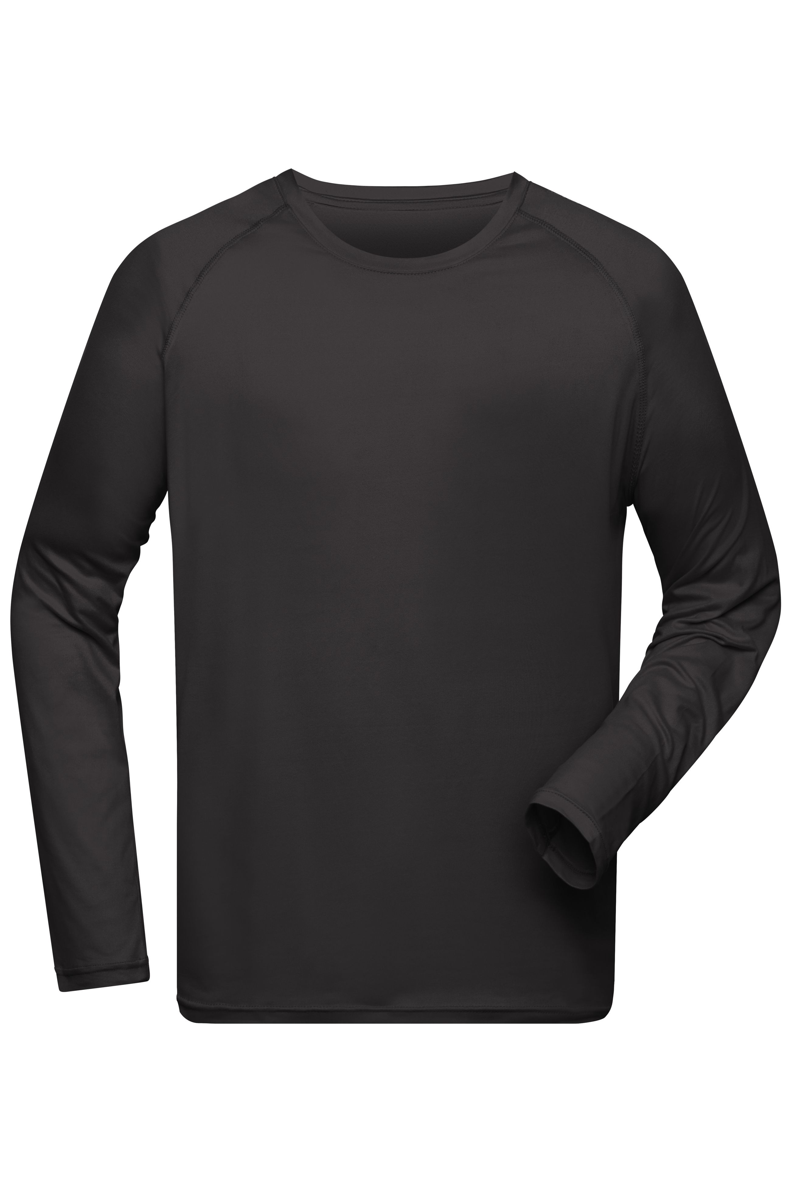 Men's Sports Shirt Long-Sleeved GRS Vorderseite