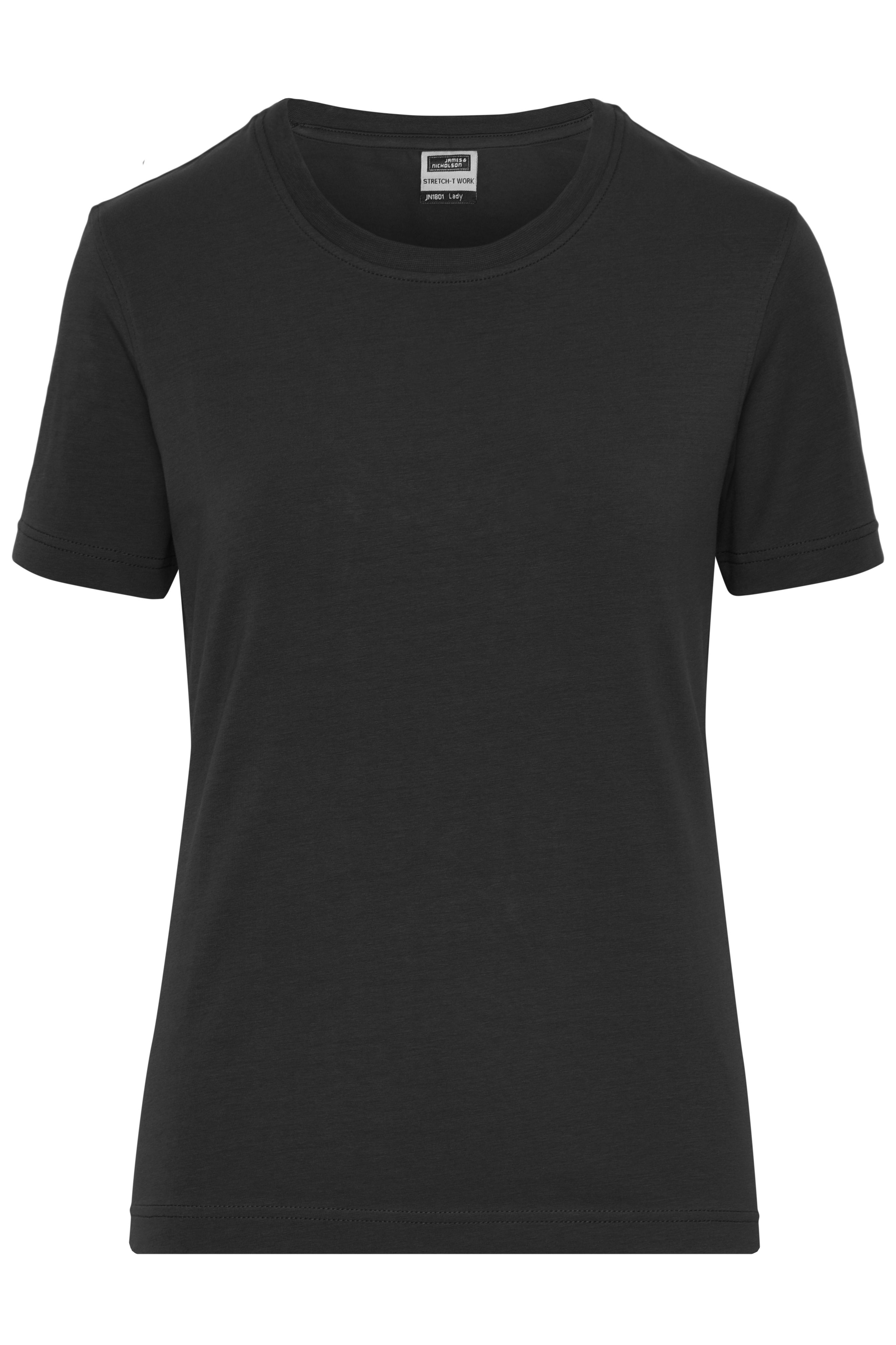 Ladies' ORGANIC Stretch-T Work - SOLID - OCS Blended Vorderseite