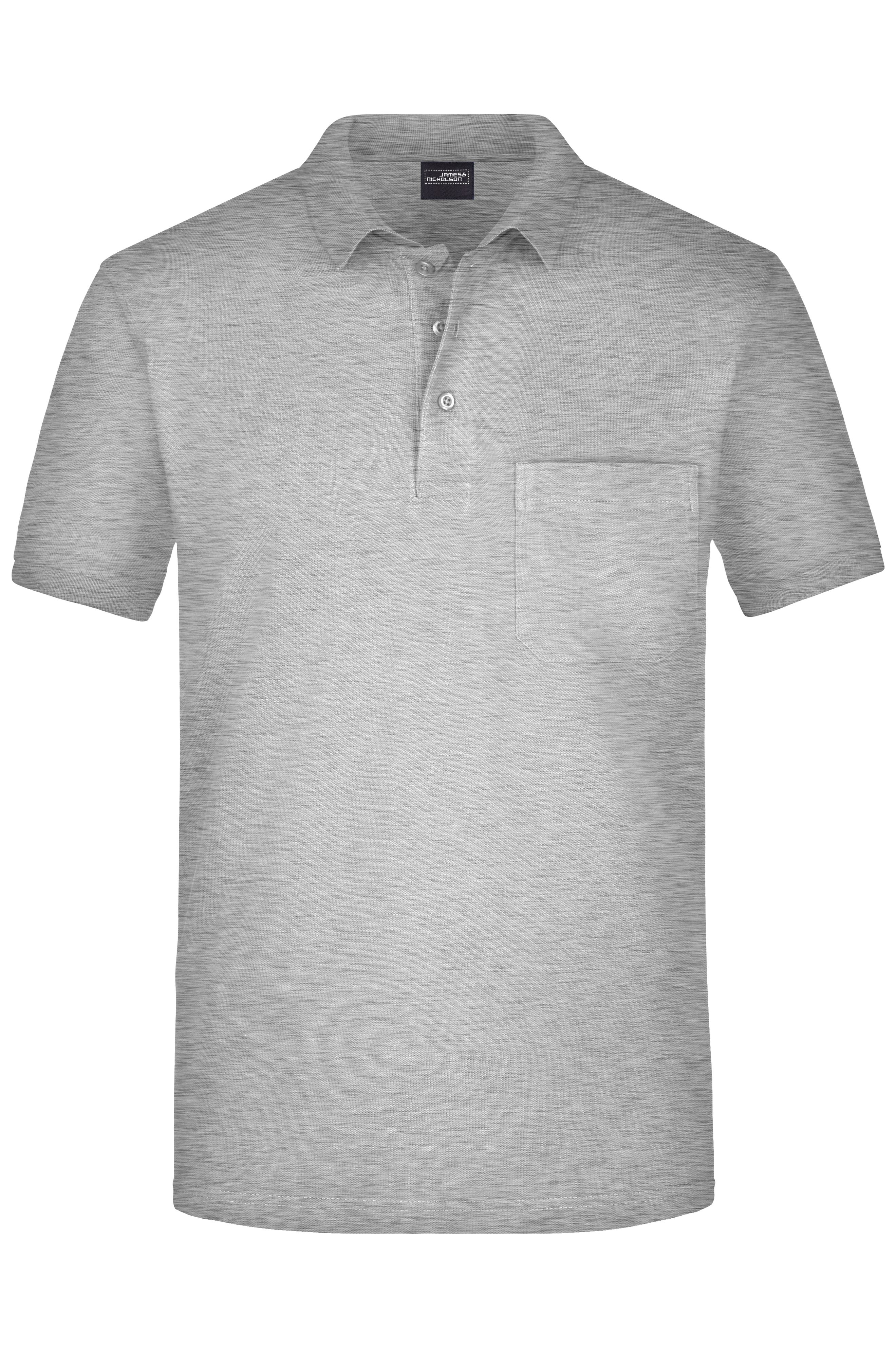 Men's Polo Pocket Vorderseite