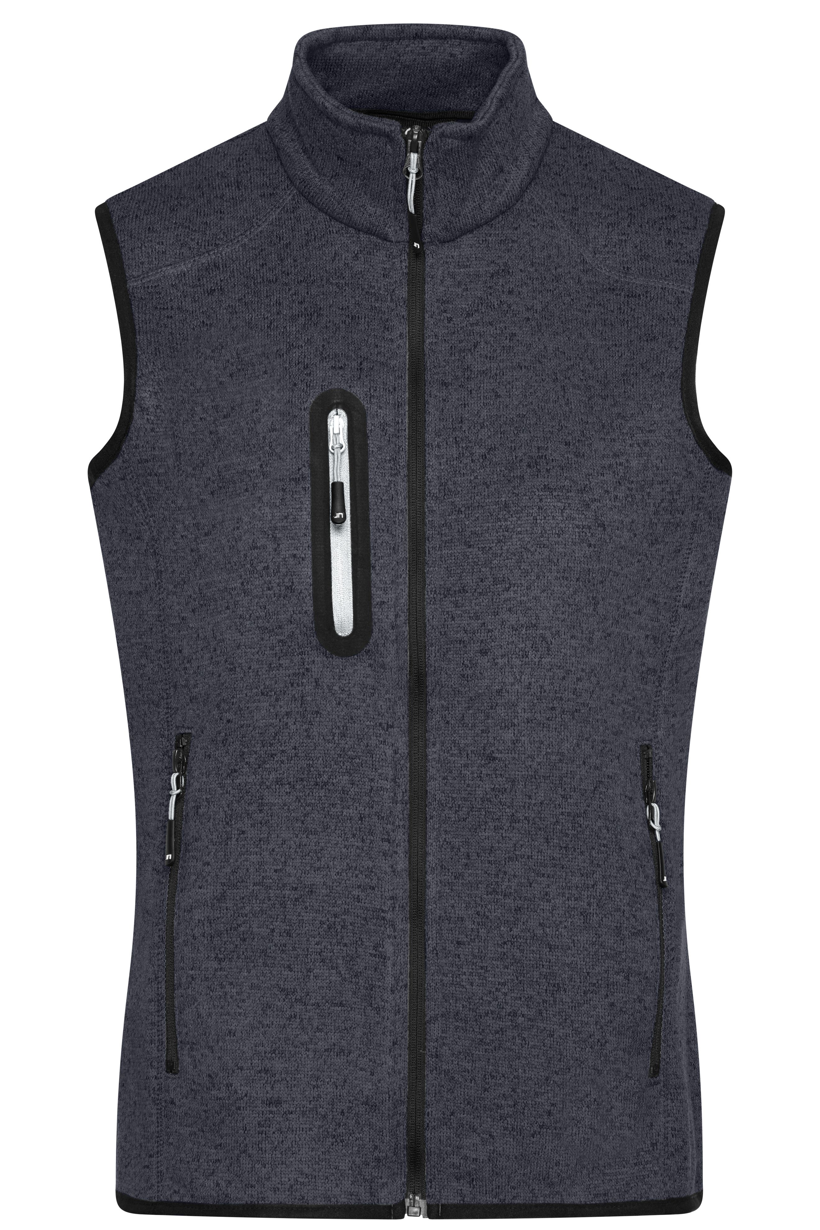 Ladies' Knitted Fleece Vest Vorderseite