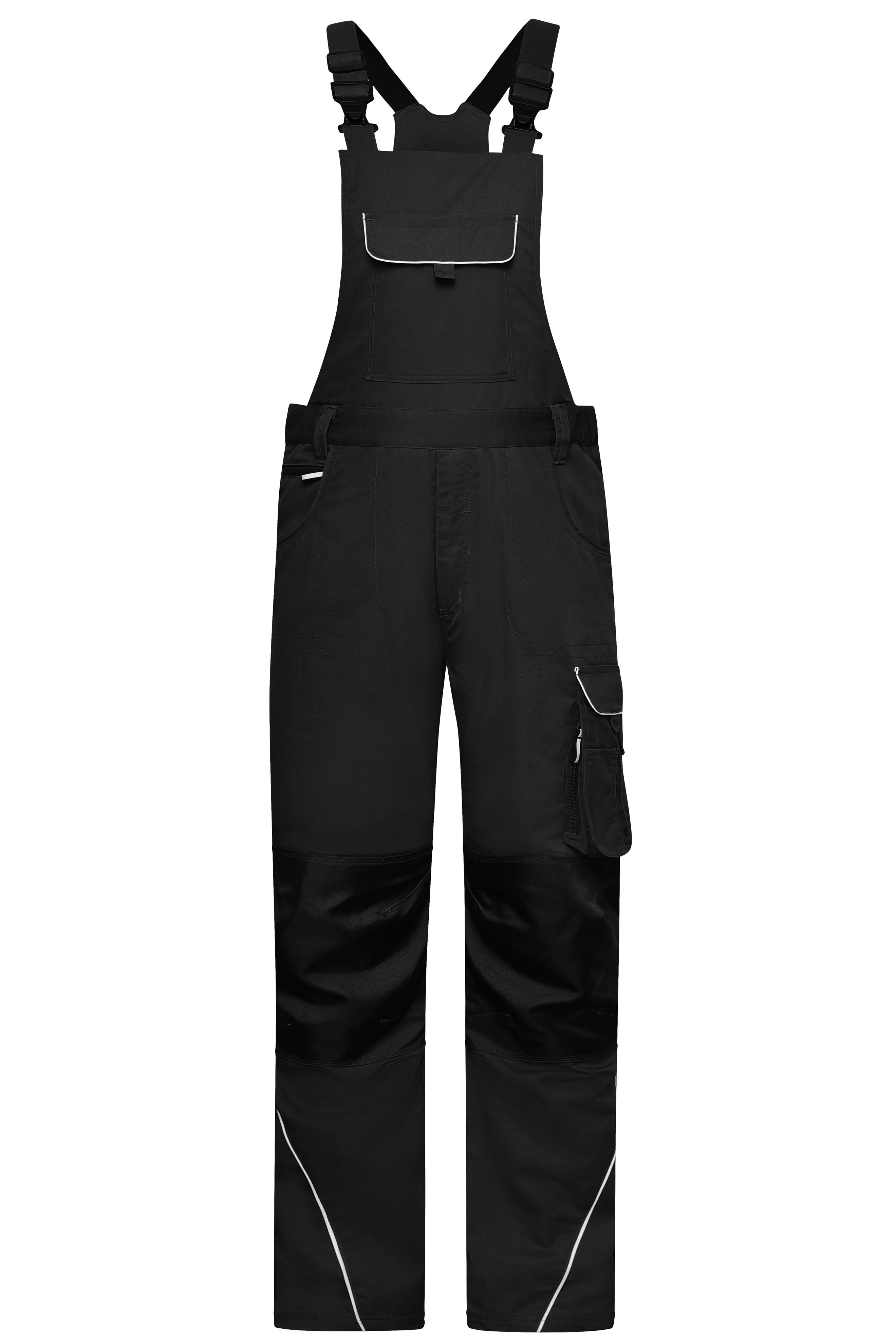 Workwear Pants with Bib - SOLID - Vorderseite