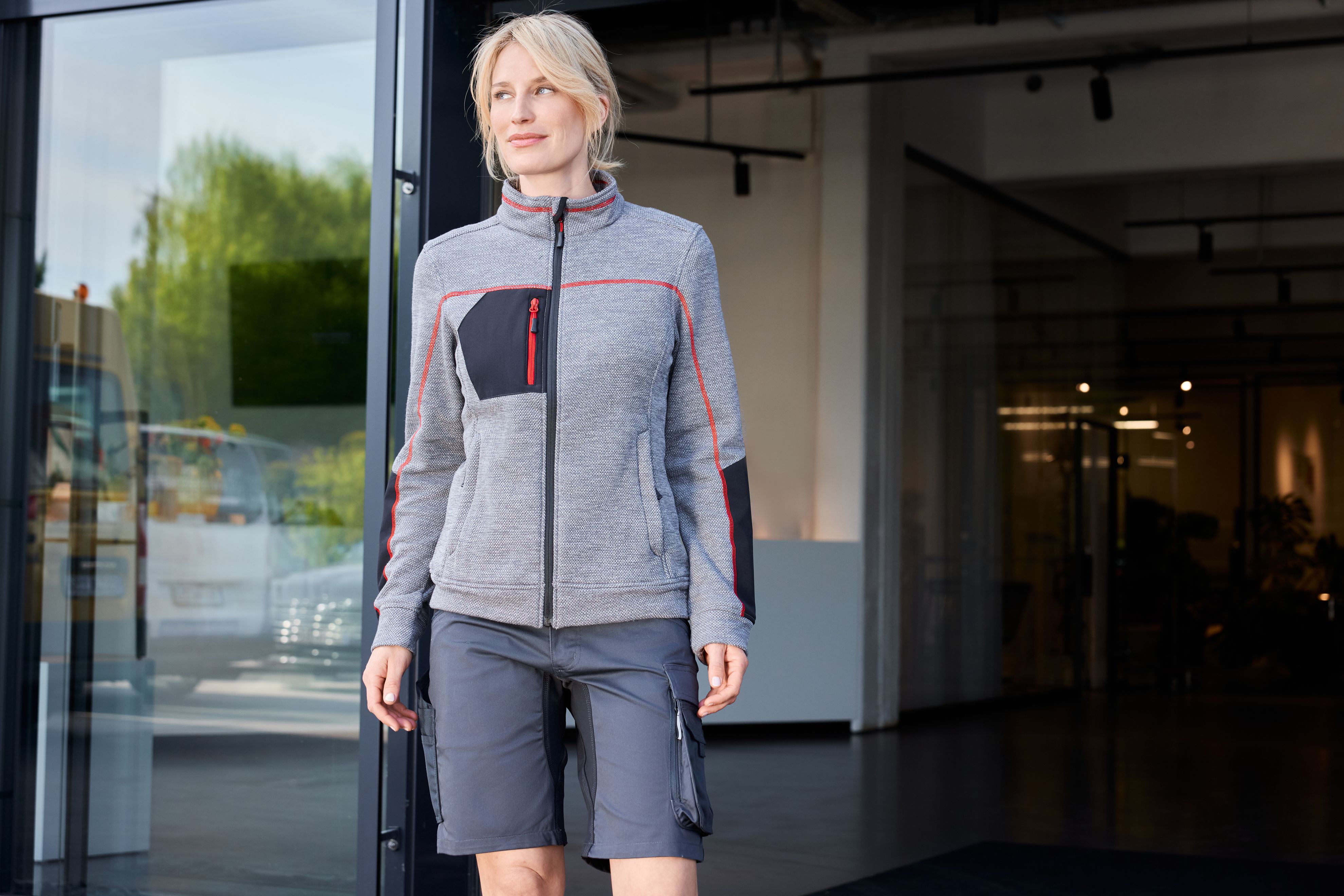 Ladies' Structure Fleece Jacket GRS