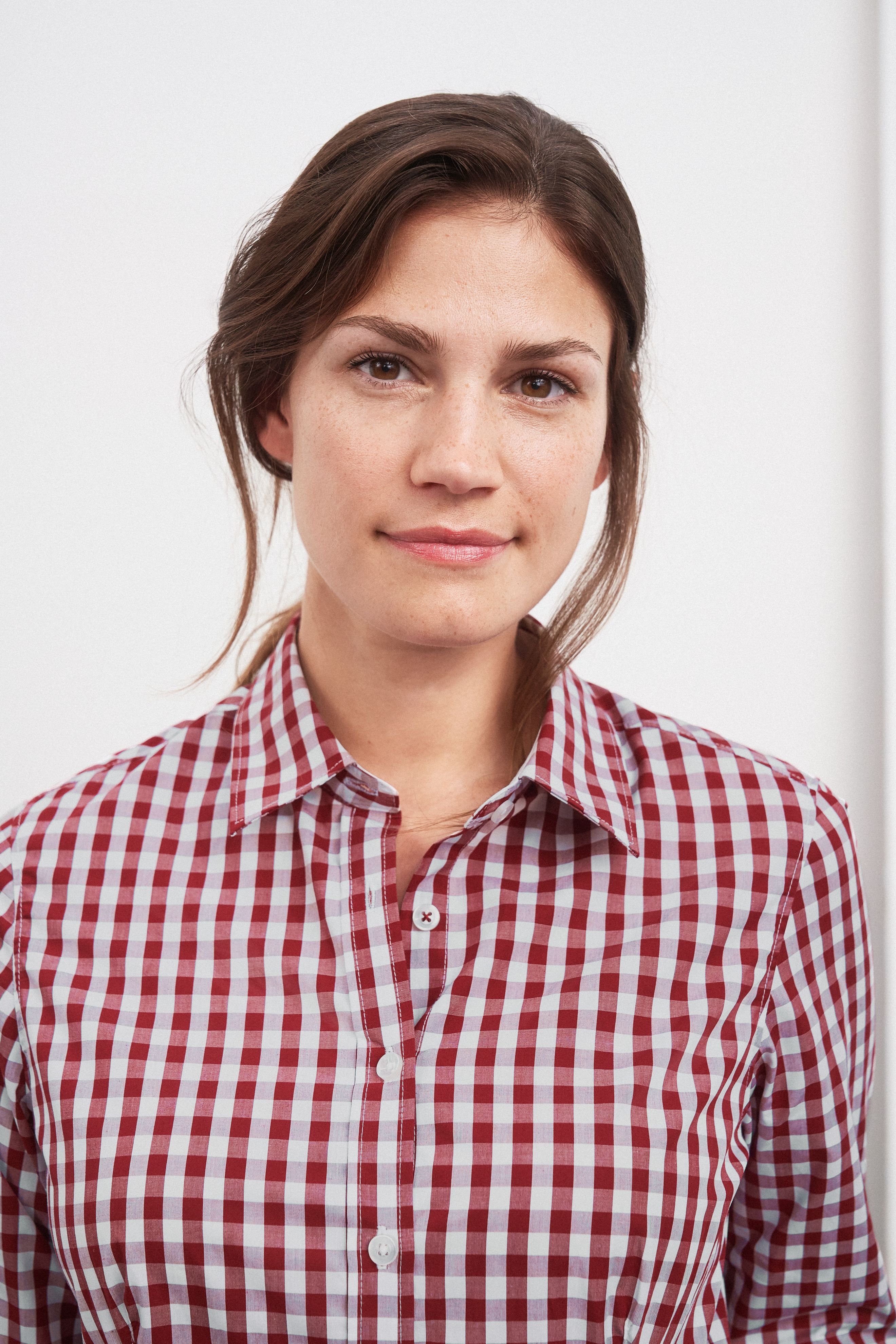 Ladies' Checked Blouse