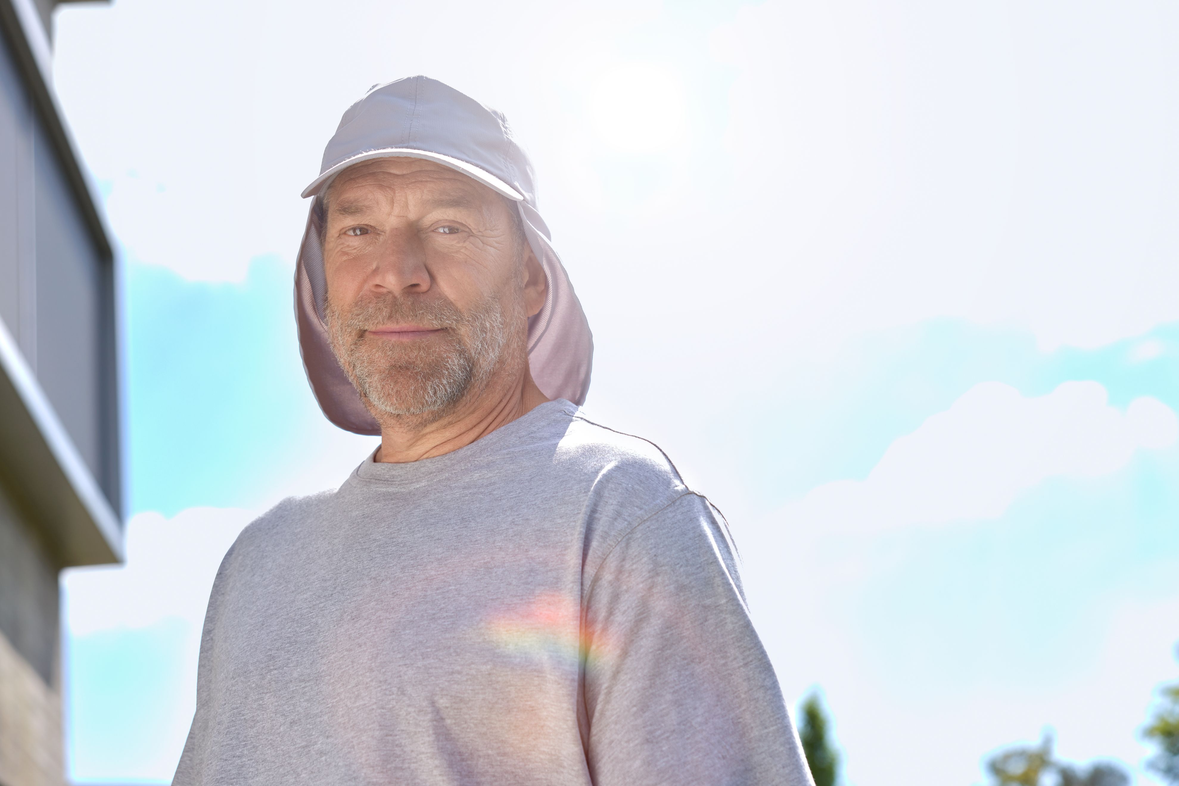 6 Panel Cap with Neck Guard