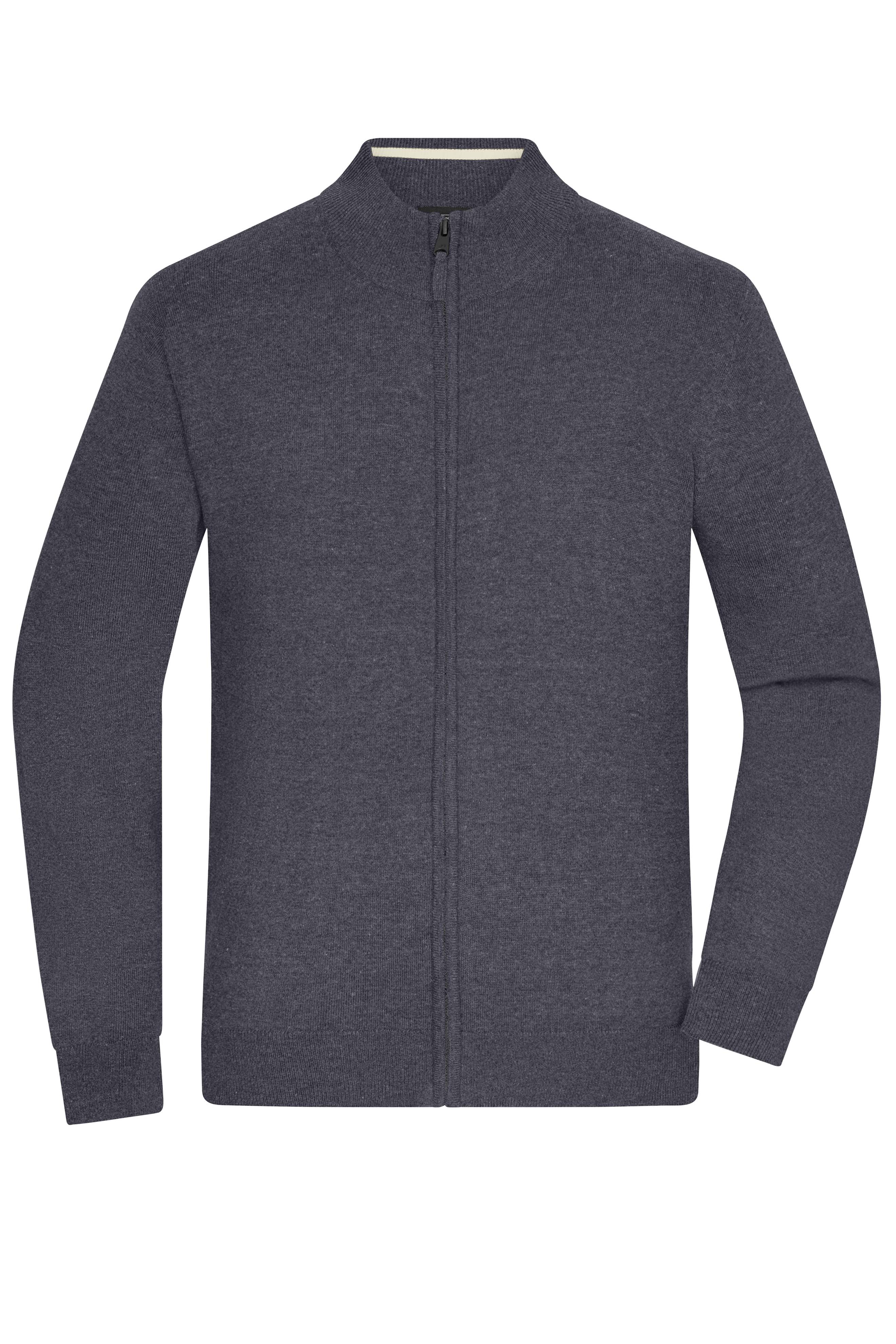 Men's Zip-Cardigan Vorderseite