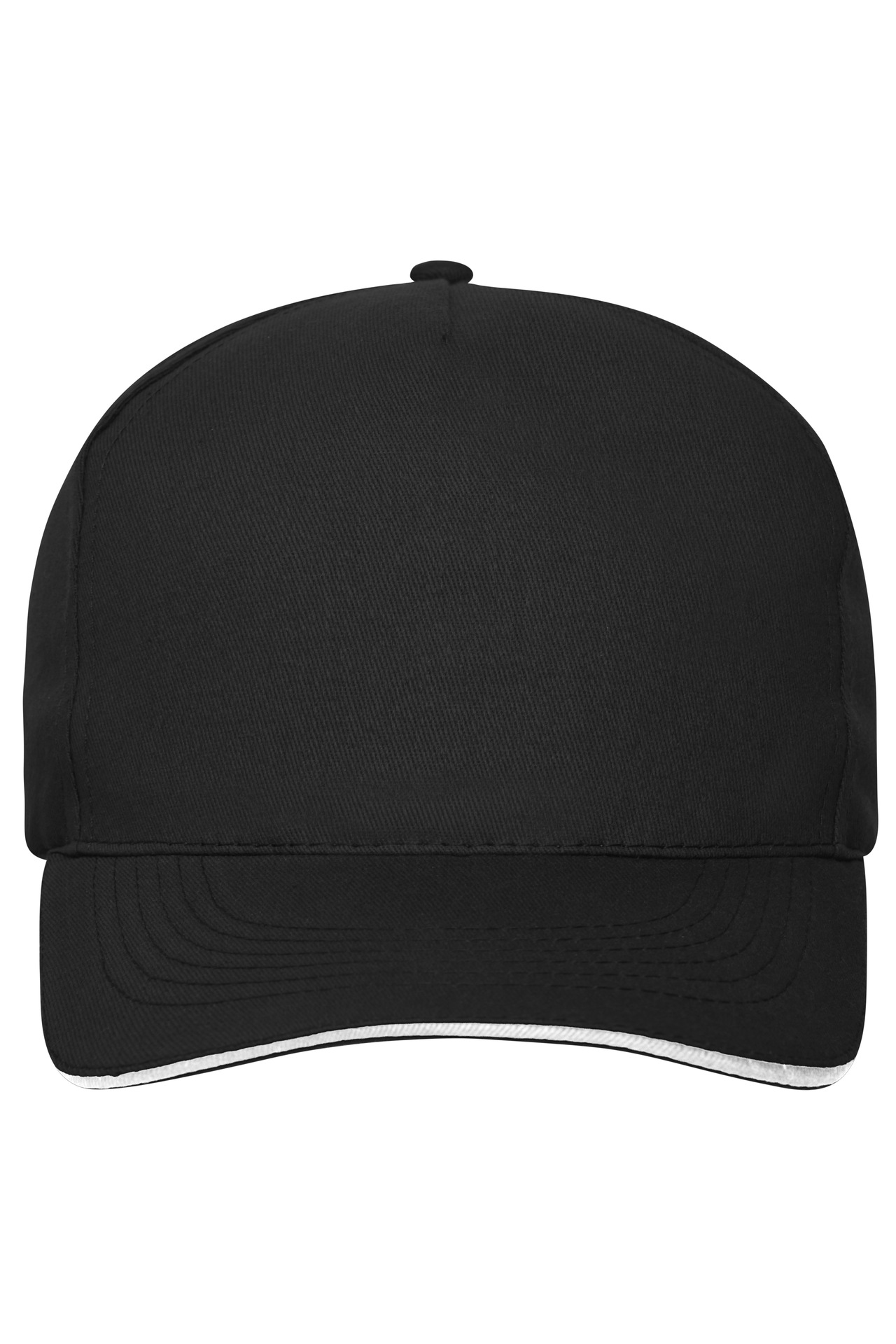 5 Panel Sandwich Cap Organic Cotton Vorderseite