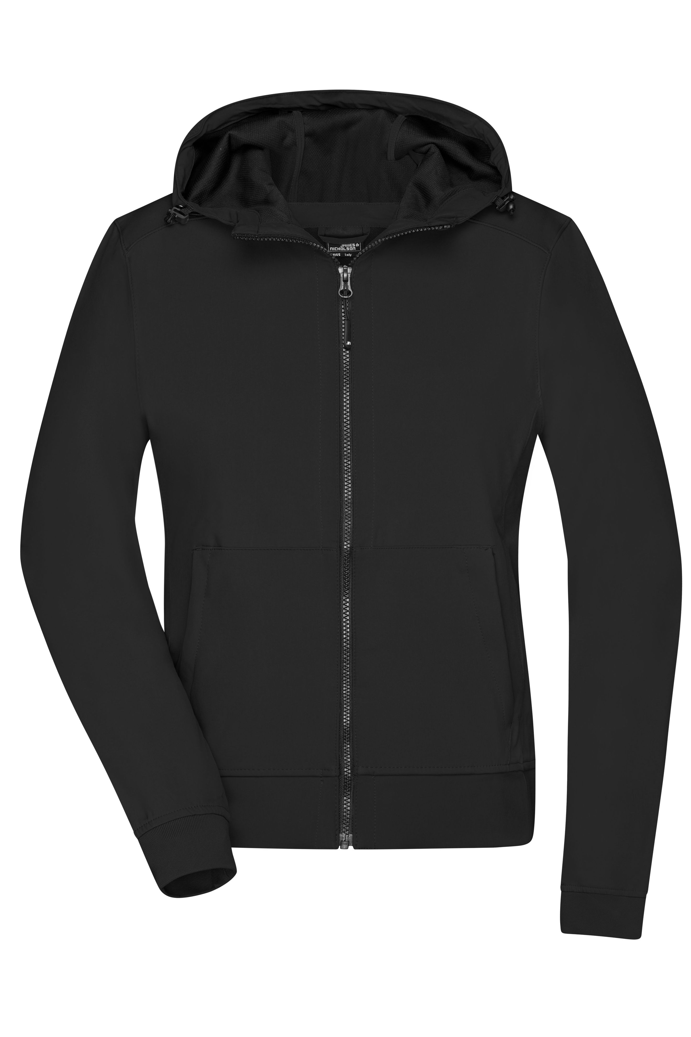 Ladies' Hooded Softshell Jacket Vorderseite