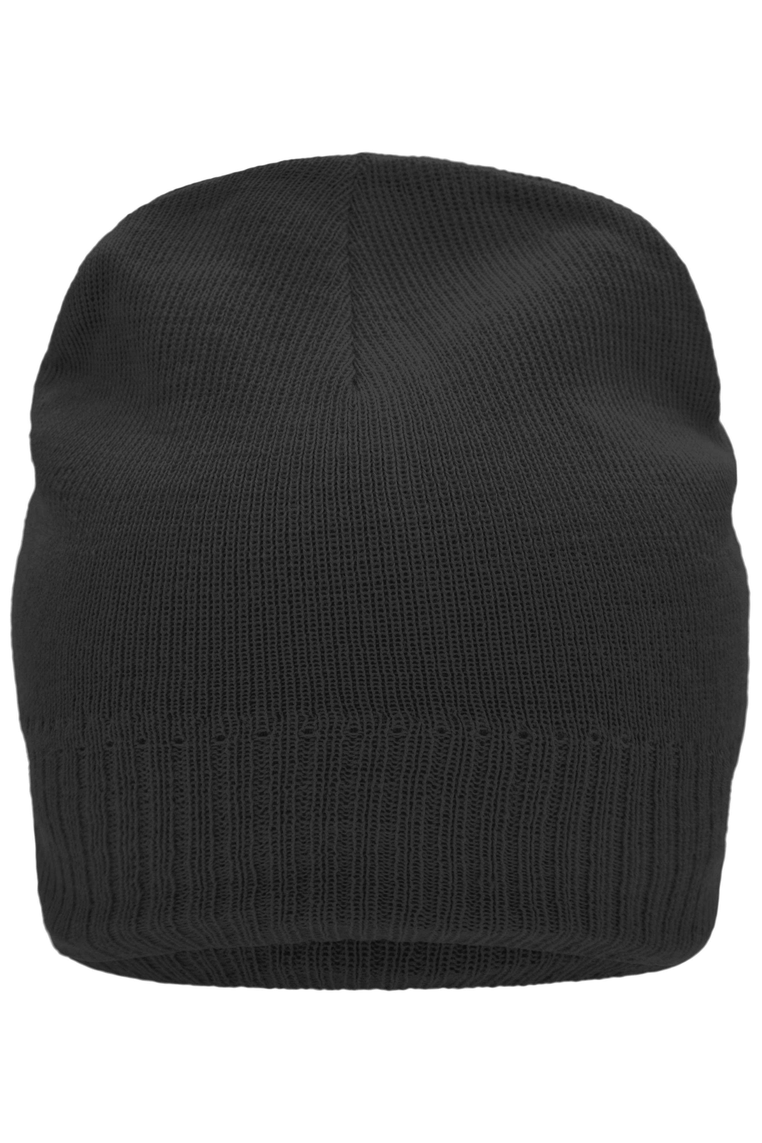 Knitted Beanie with Fleece Inset Vorderseite