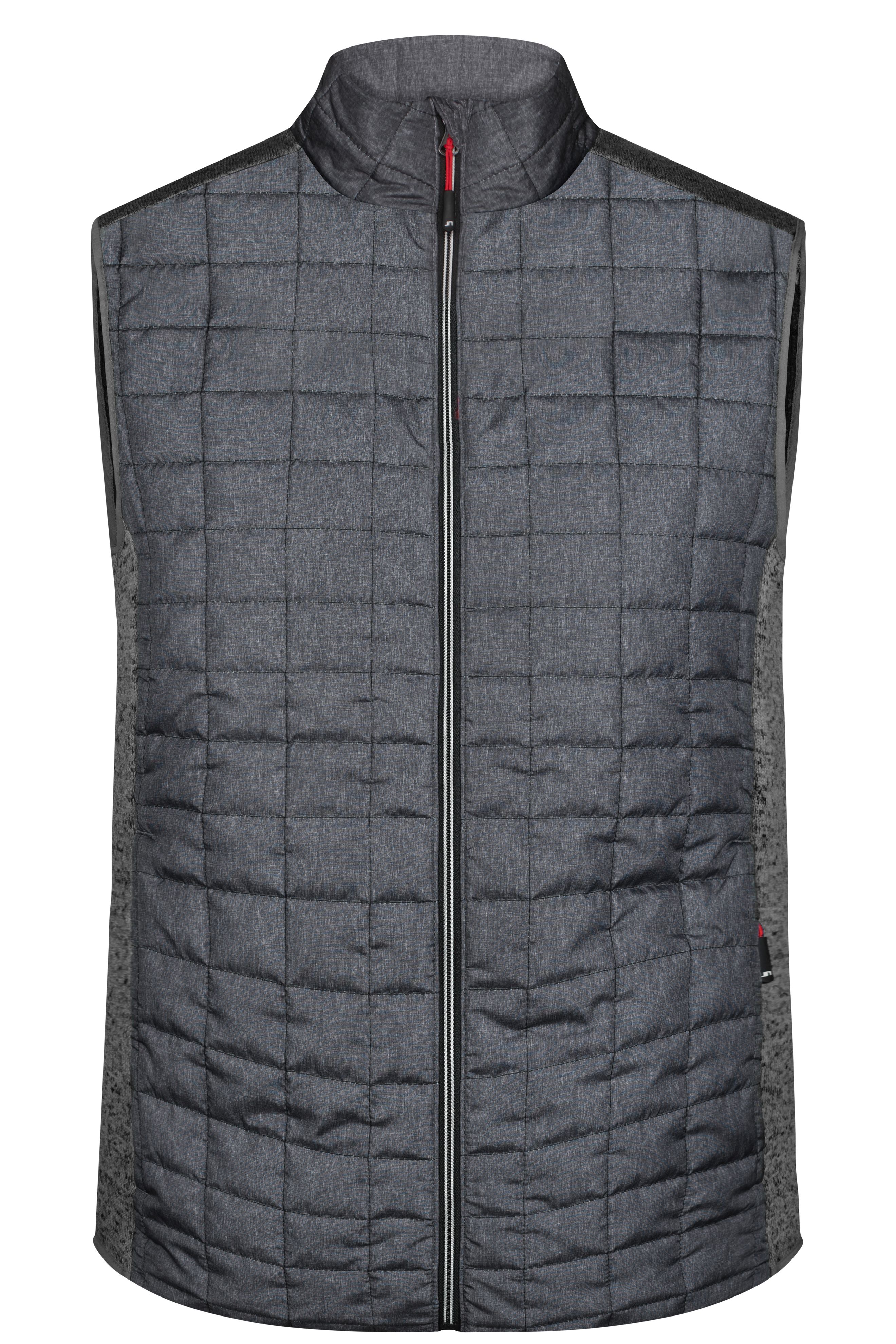 Men's Knitted Hybrid Vest Vorderseite
