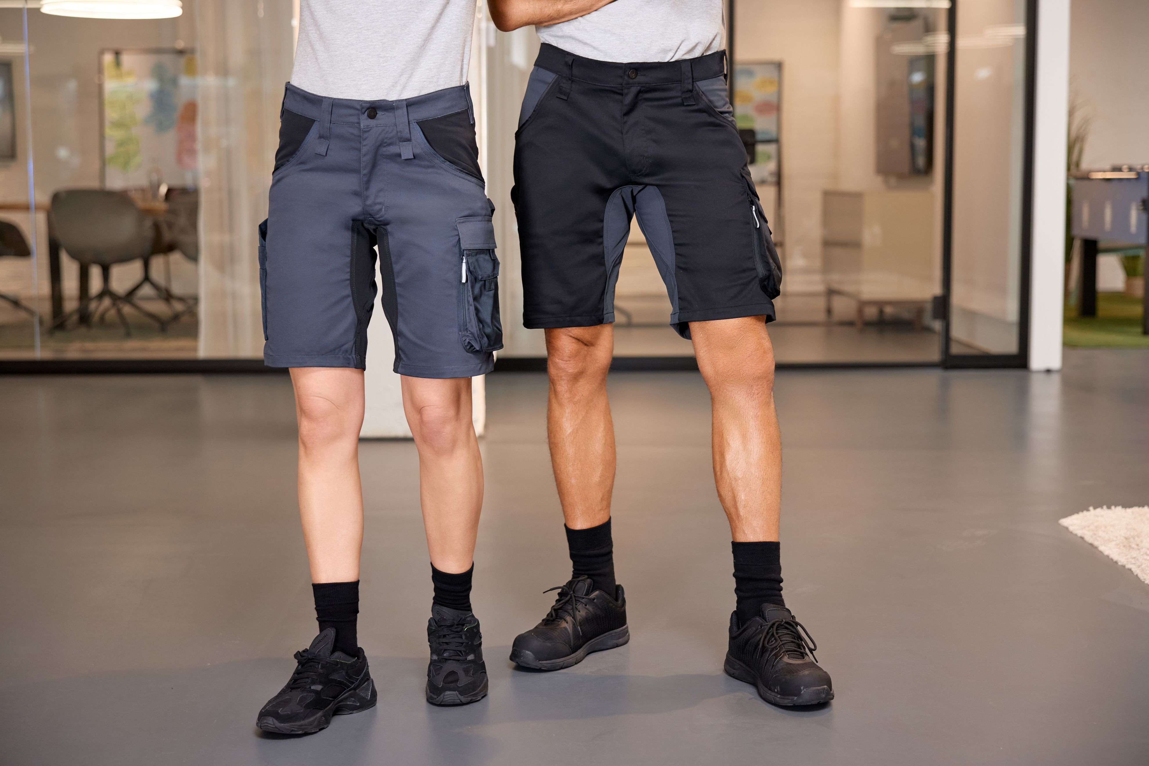 Workwear Stretch-Bermuda Slim Line GRS