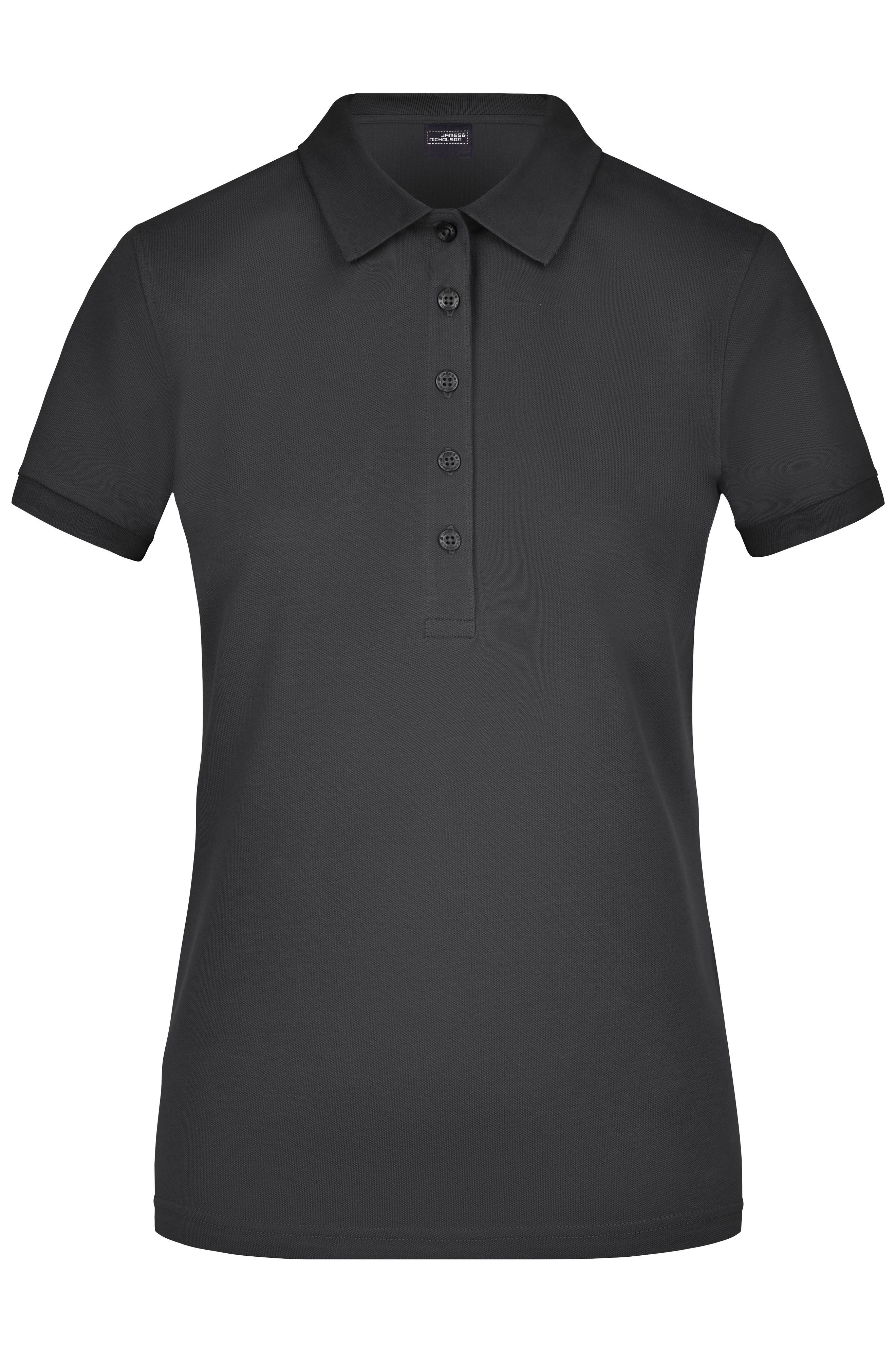 Ladies' Elastic Polo Piqué Vorderseite