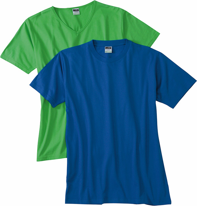 Men's Slim Fit V-T
