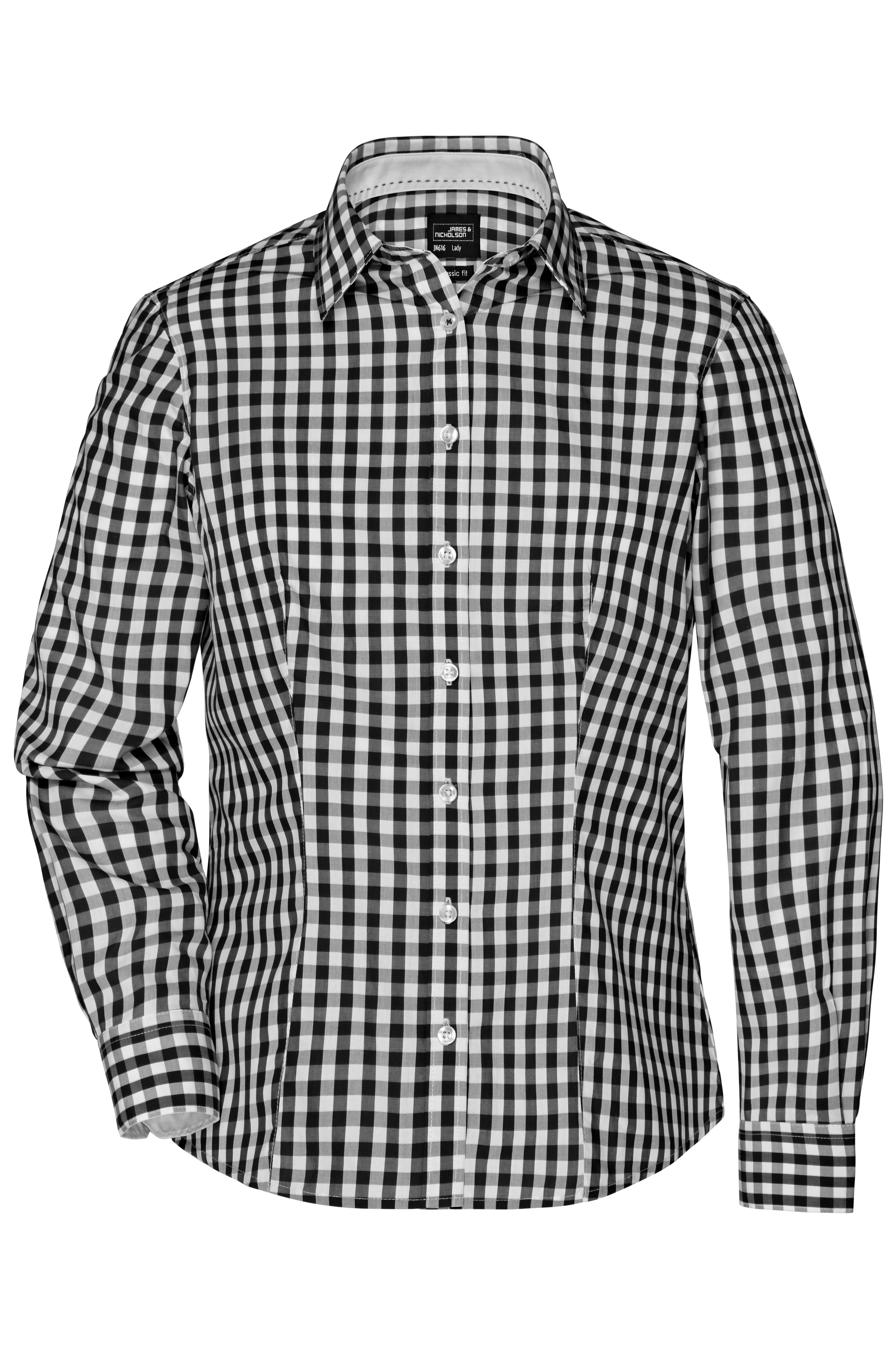 Ladies' Checked Blouse Vorderseite