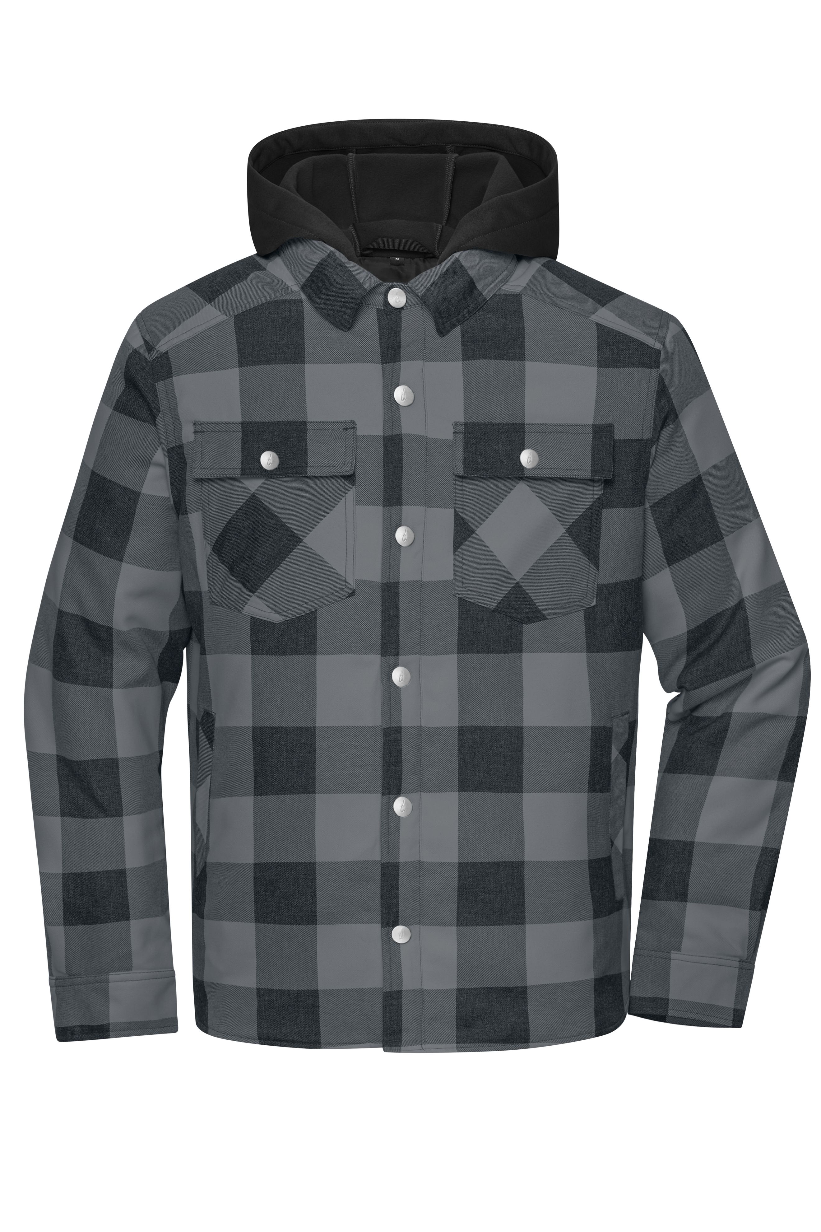Workwear Check Shirt Jacket Vorderseite