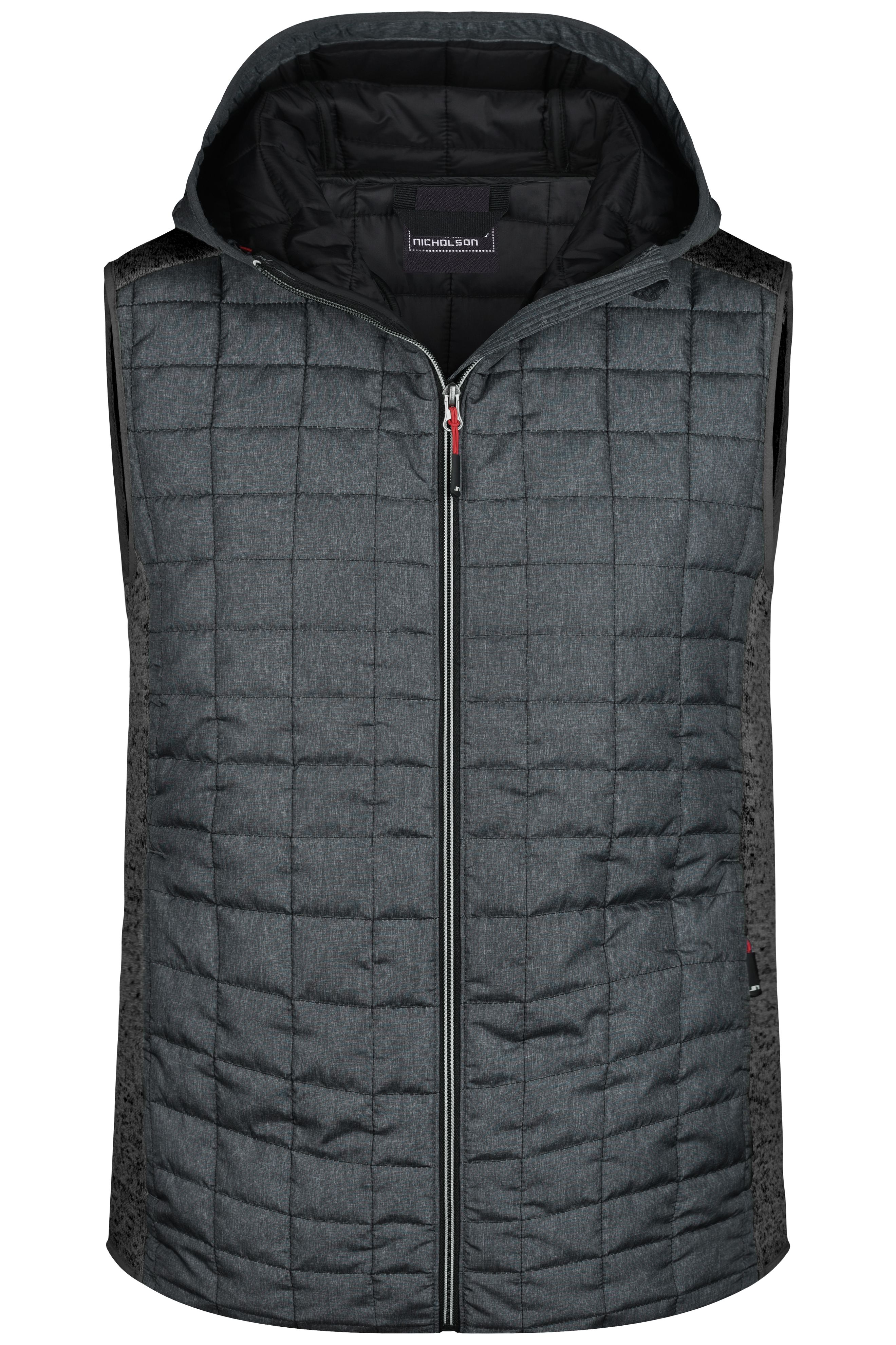 Men's Knitted Hybrid Vest Vorderseite