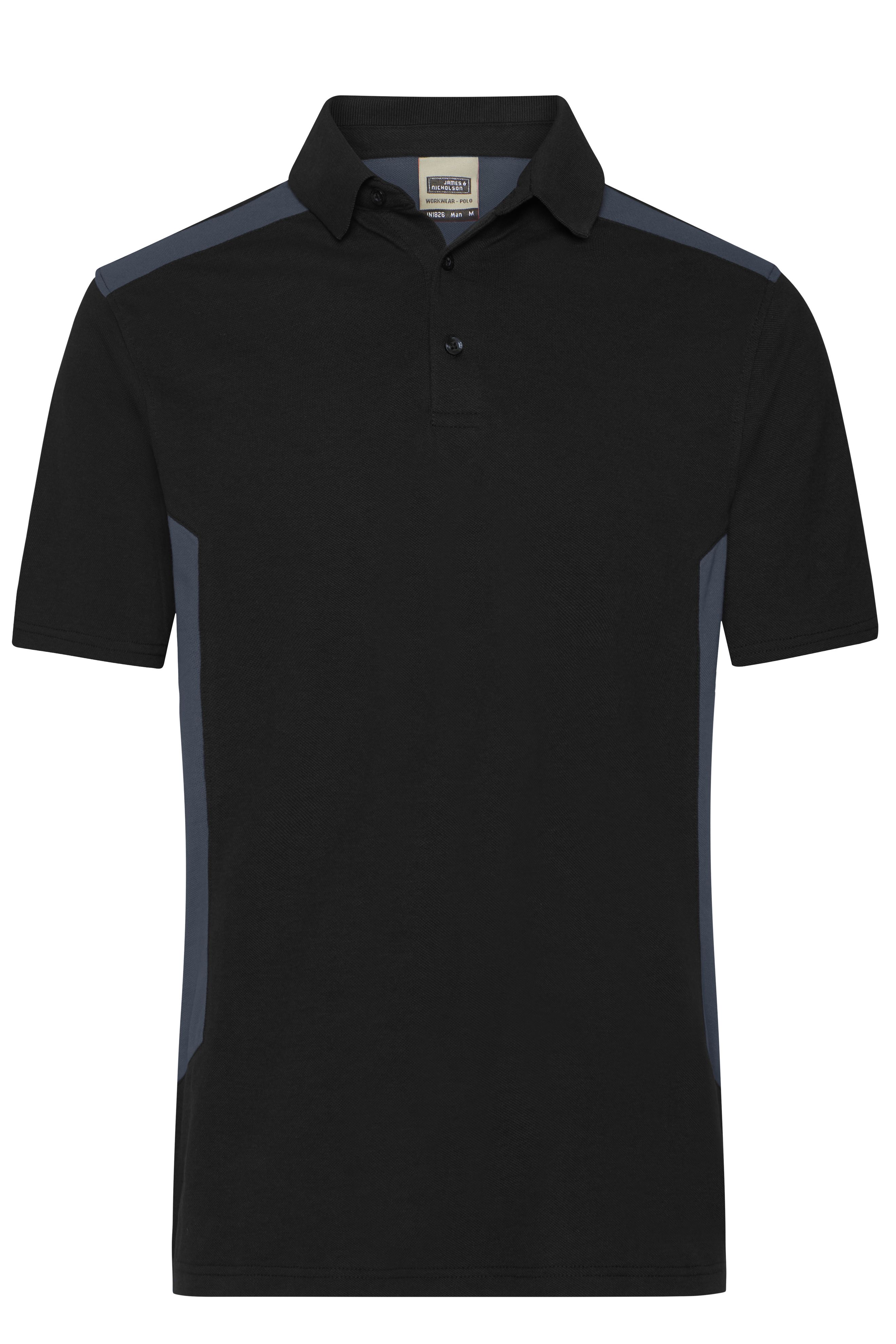 Men's Workwear Polo - STRONG - GRS & OCS Blended Vorderseite