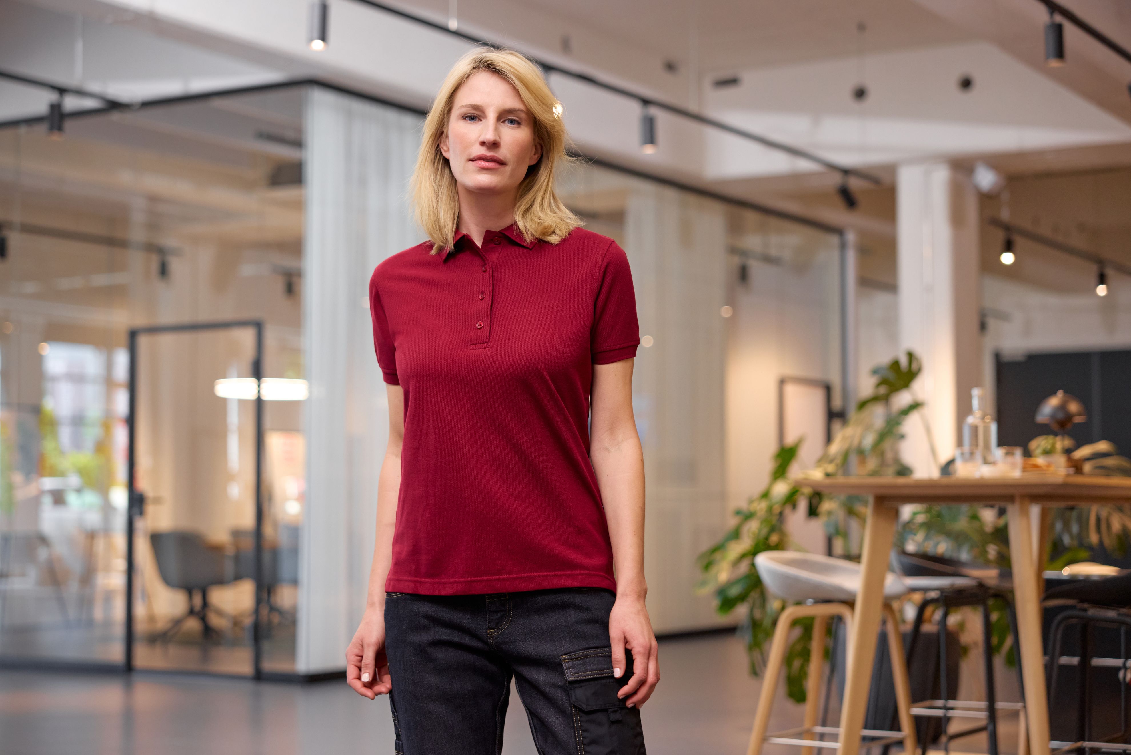 Ladies' ORGANIC Workwear Polo OCS Blended