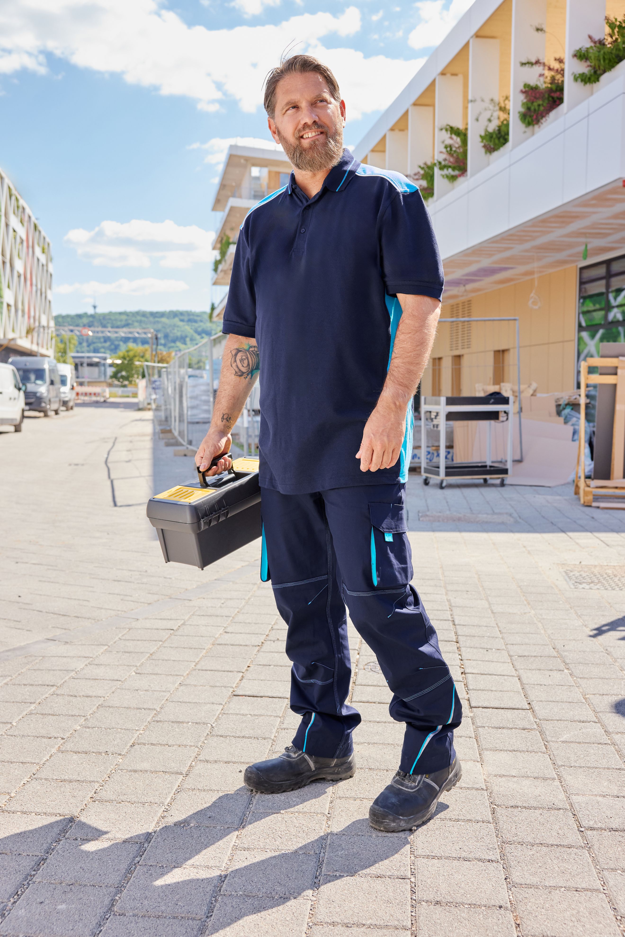 Men's Workwear Polo - COLOR -