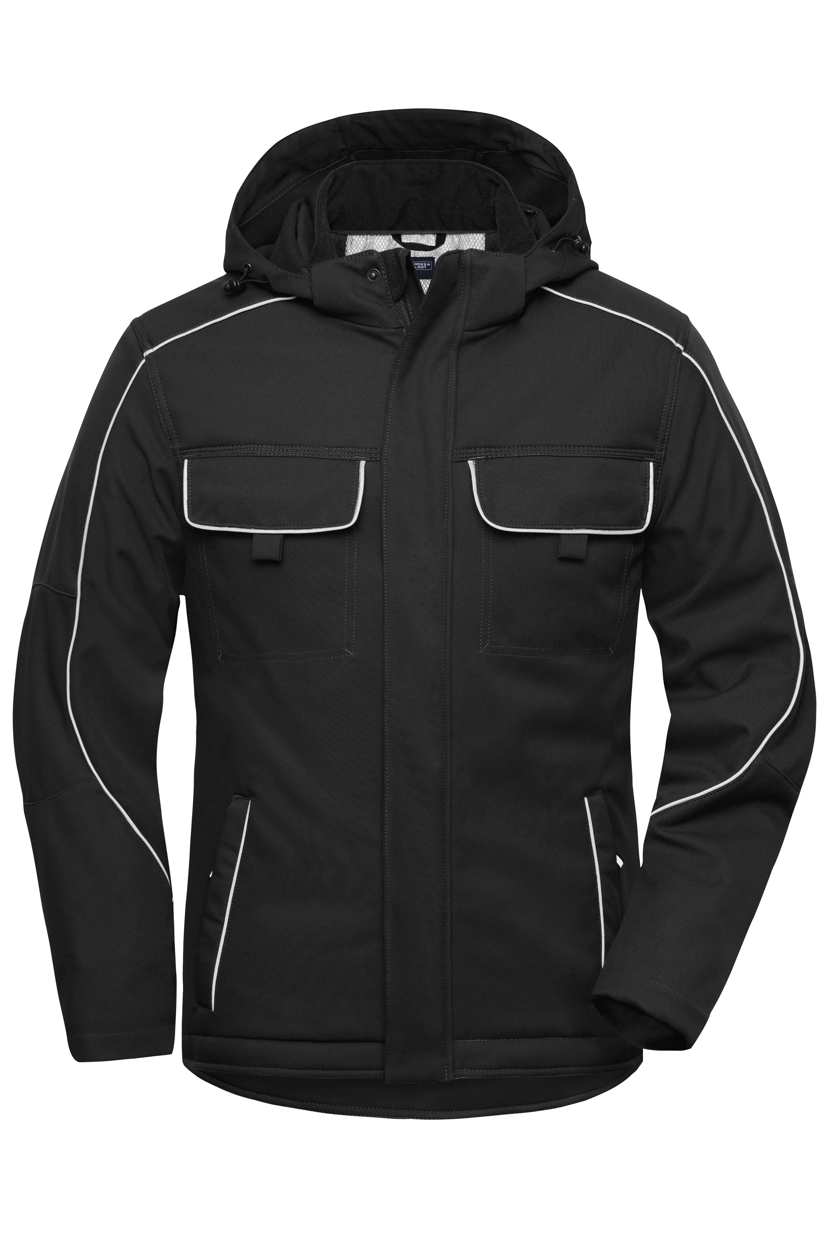 Workwear Softshell Padded Jacket - SOLID - Vorderseite