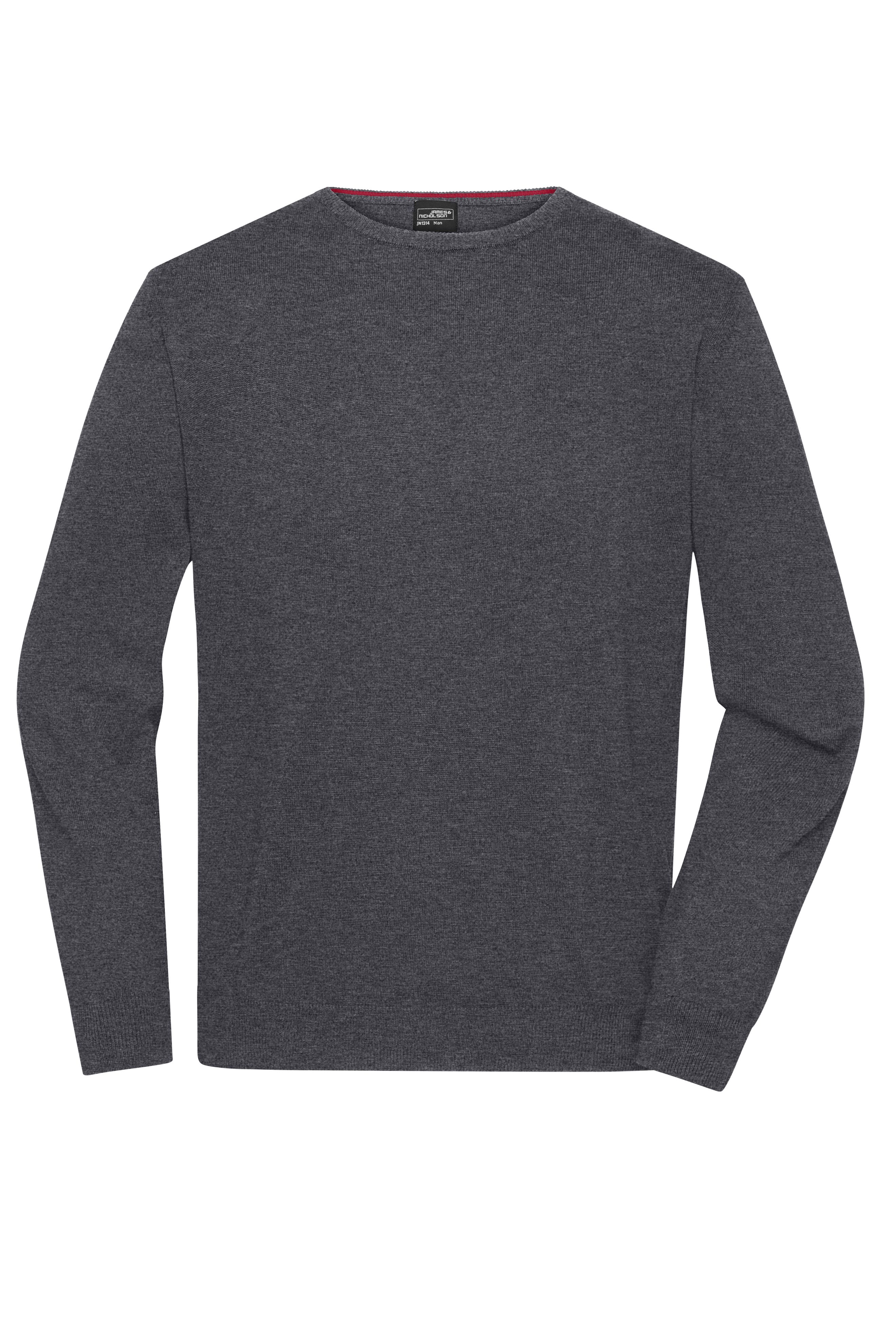 Men's Round-Neck Pullover Vorderseite