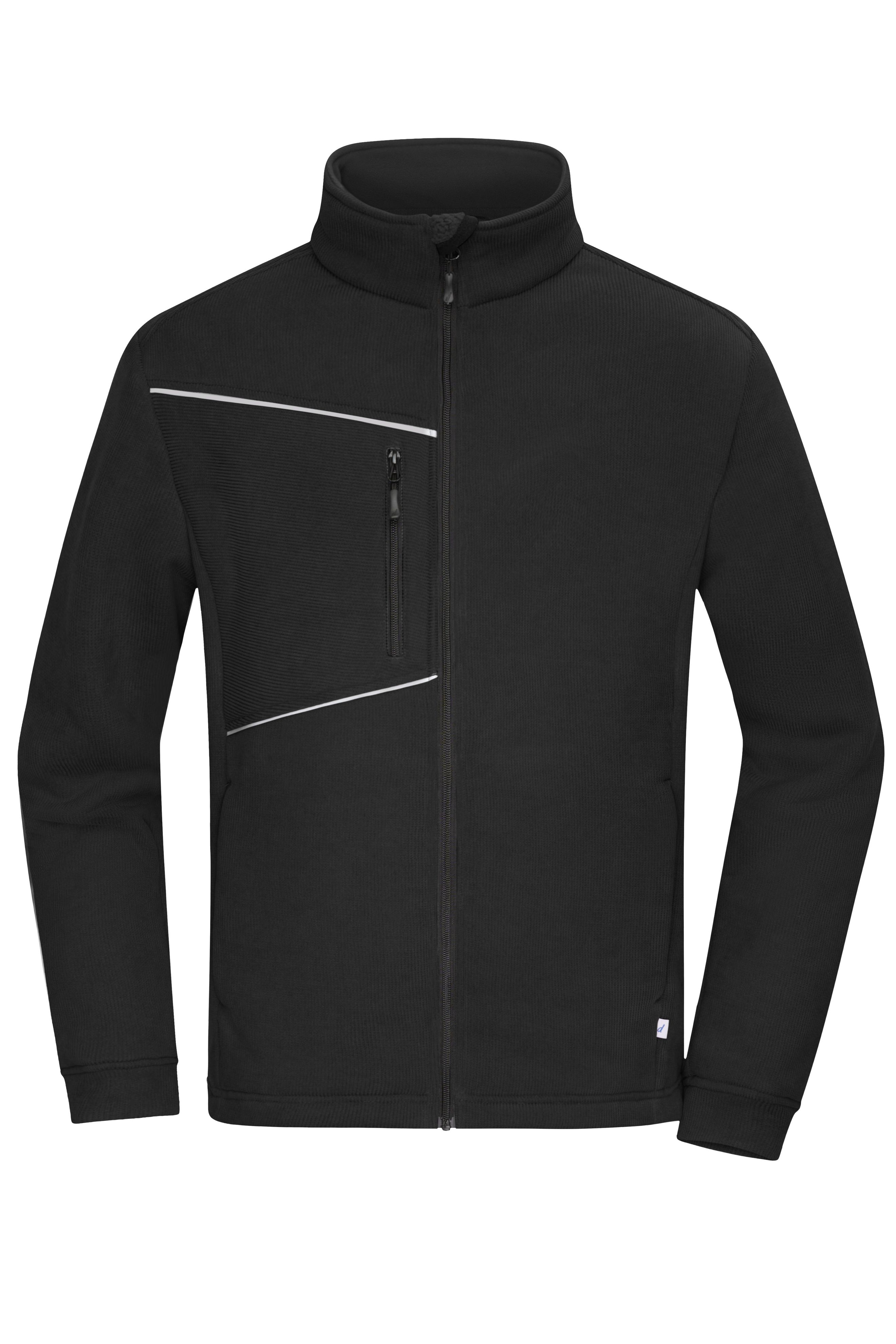 Fleece Jacket - Corduroy Look Vorderseite
