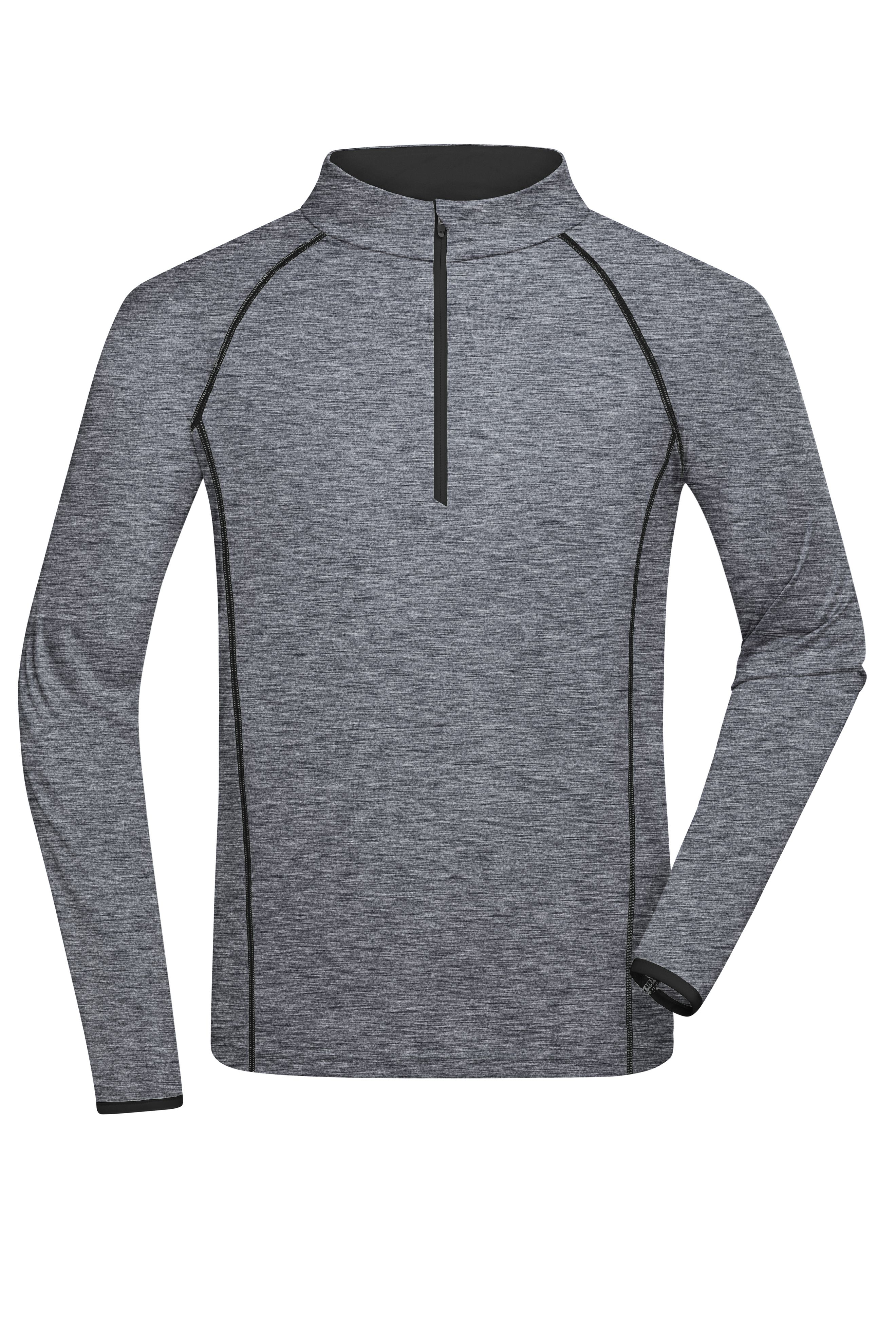 Men's Sports Shirt Long-Sleeved Vorderseite