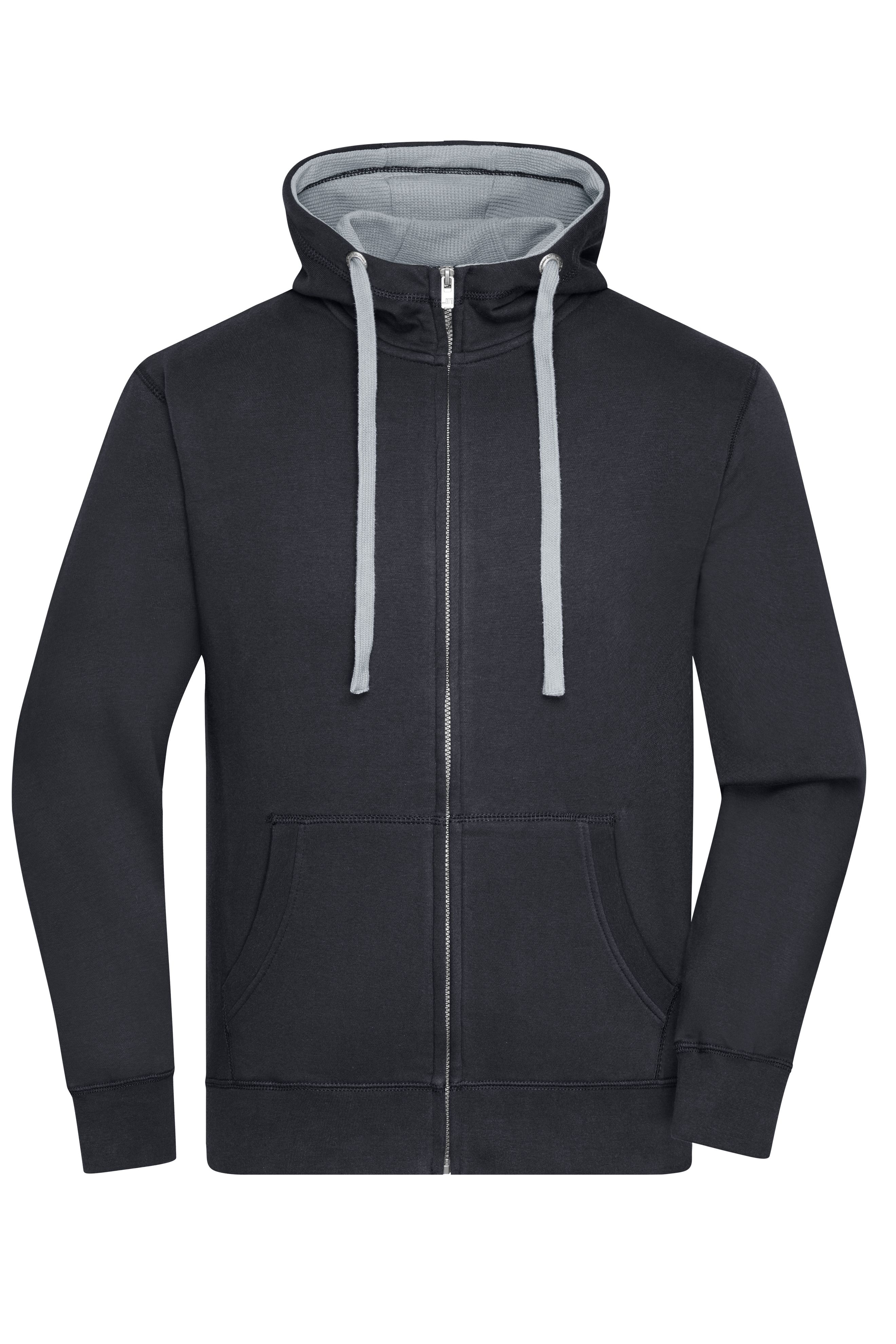 Men's Lifestyle Zip-Hoody Vorderseite