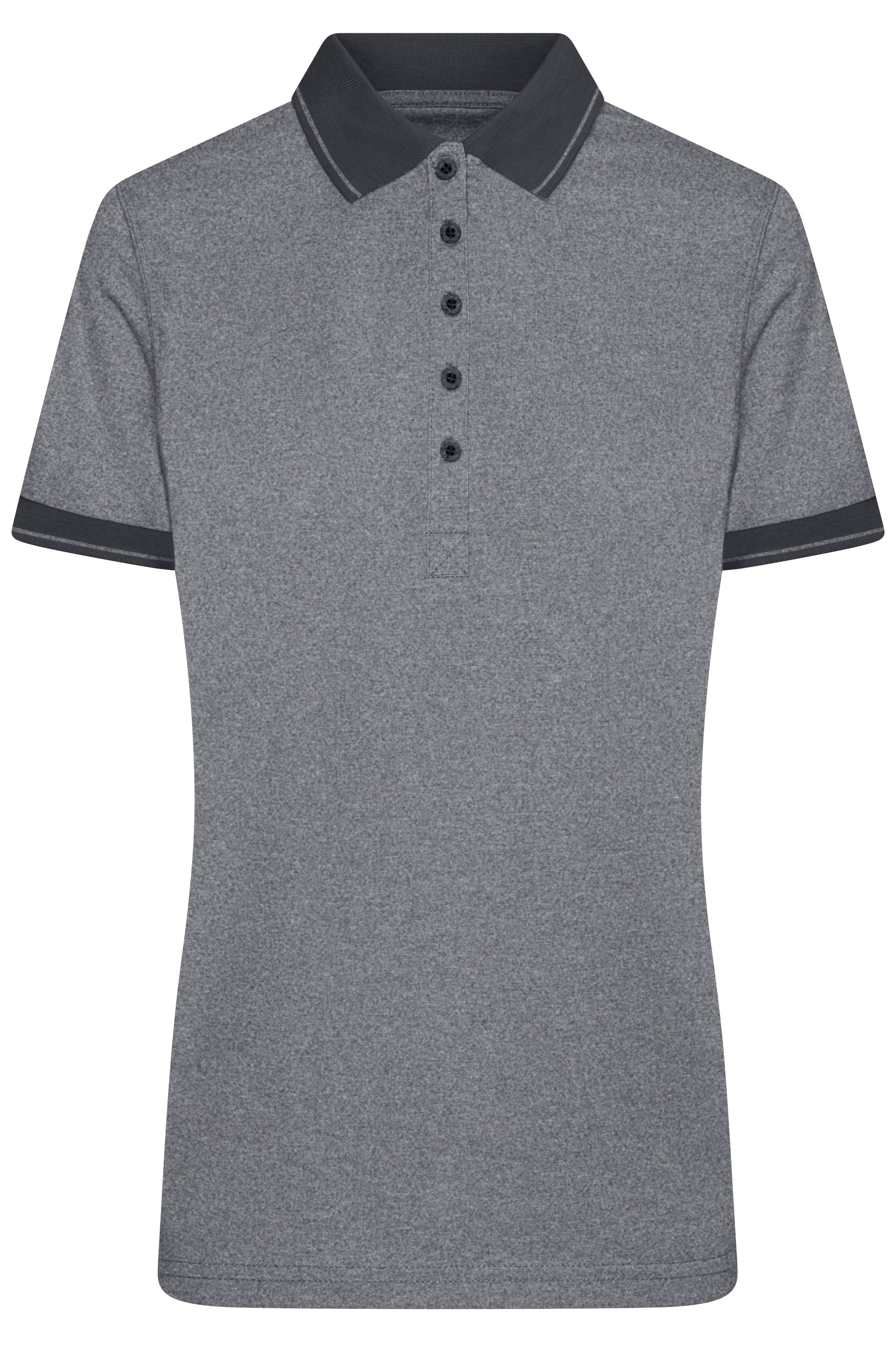 Ladies' Heather Polo Vorderseite