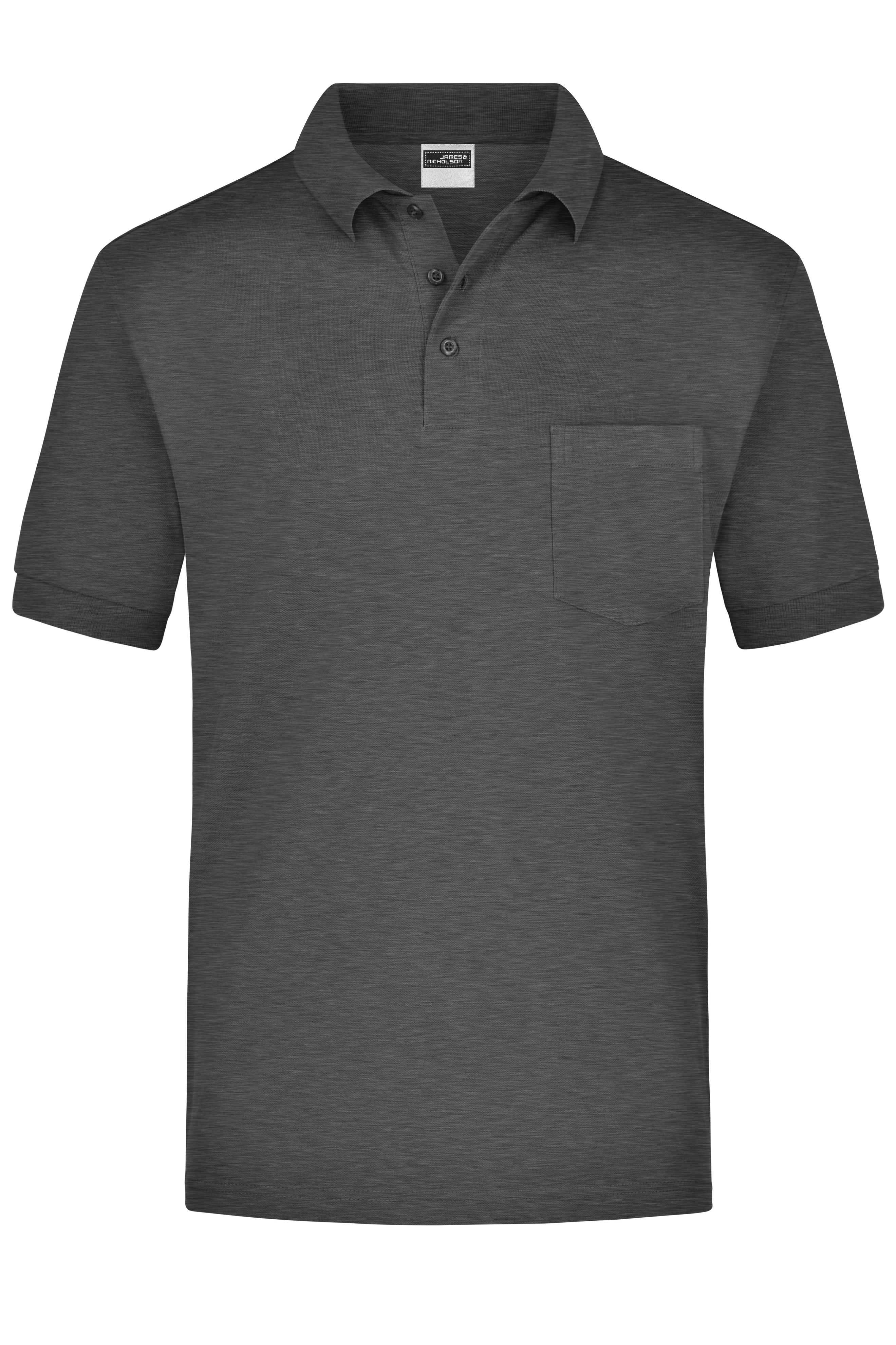 Polo-Piqué Pocket Vorderseite