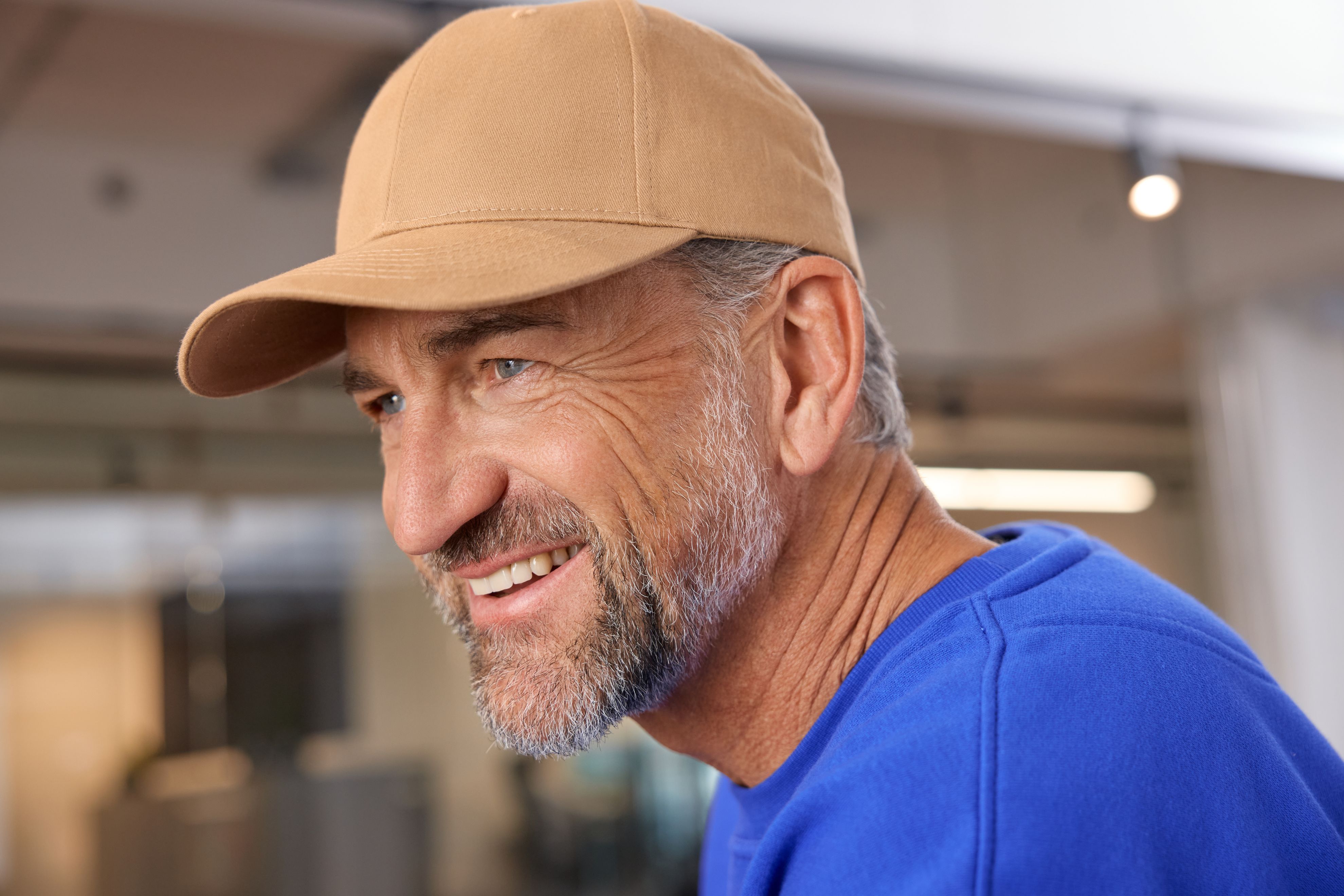 Brushed 6 Panel Cap