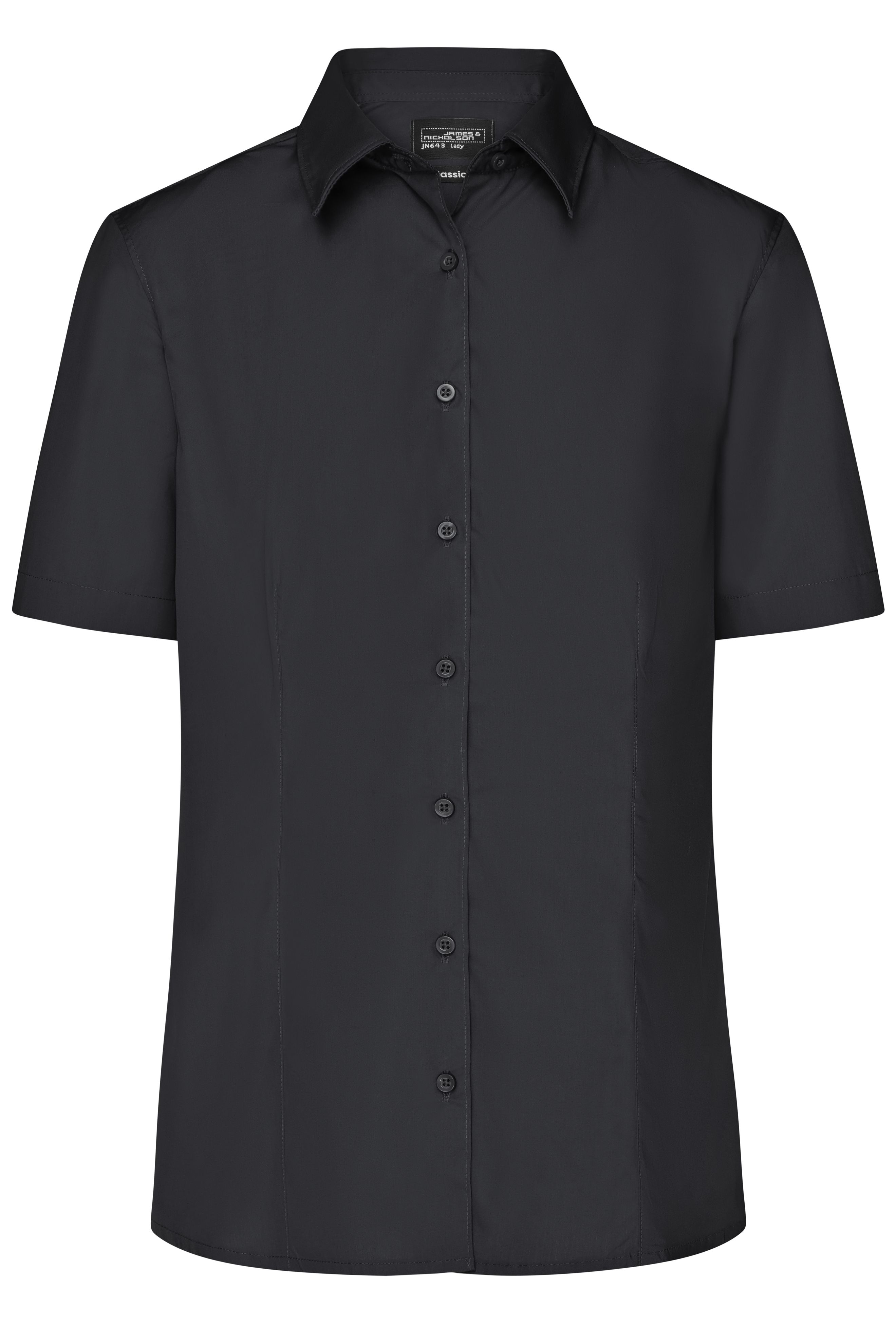 Ladies' Business Shirt Short-Sleeved Vorderseite