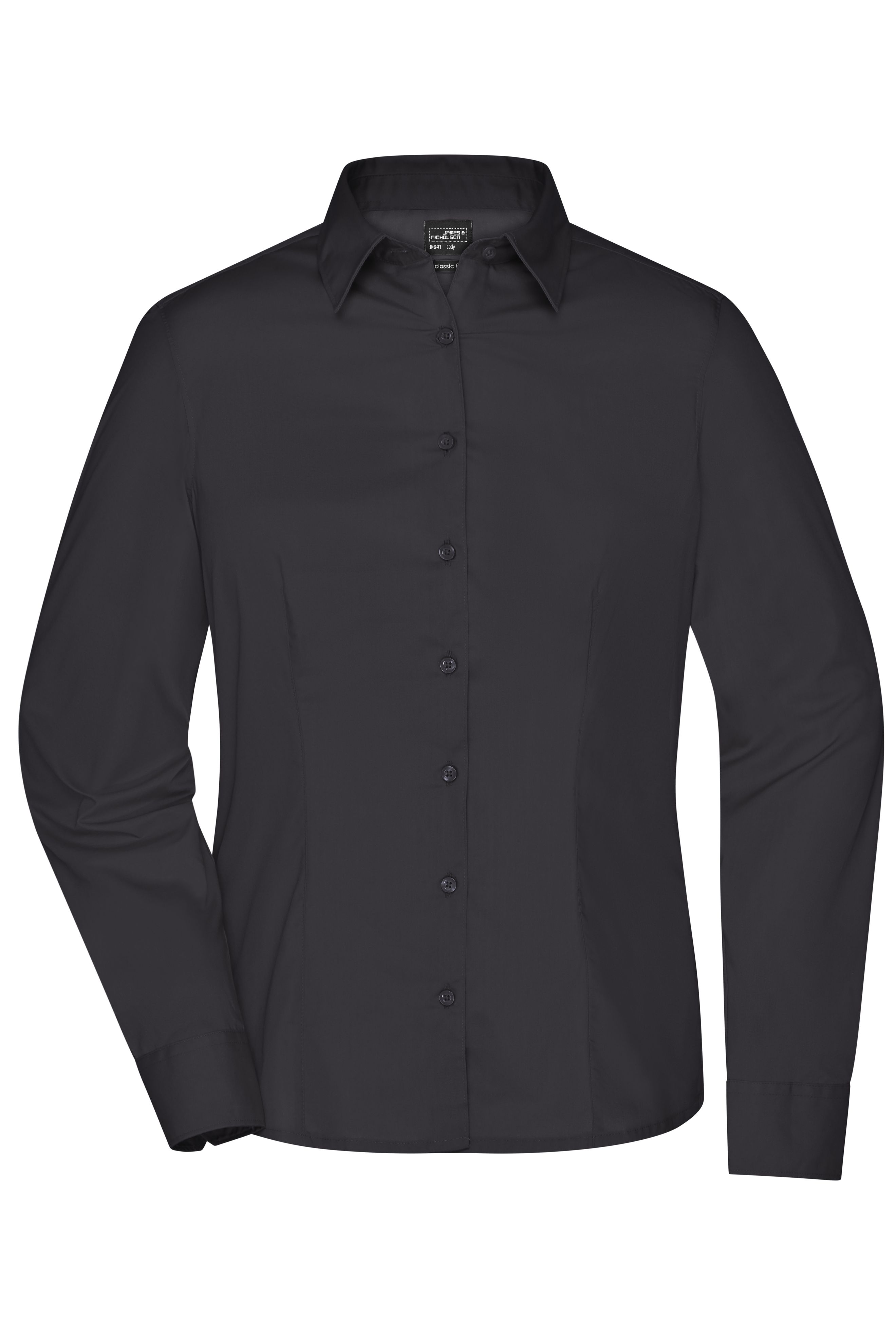 Ladies' Business Shirt Long-Sleeved Vorderseite