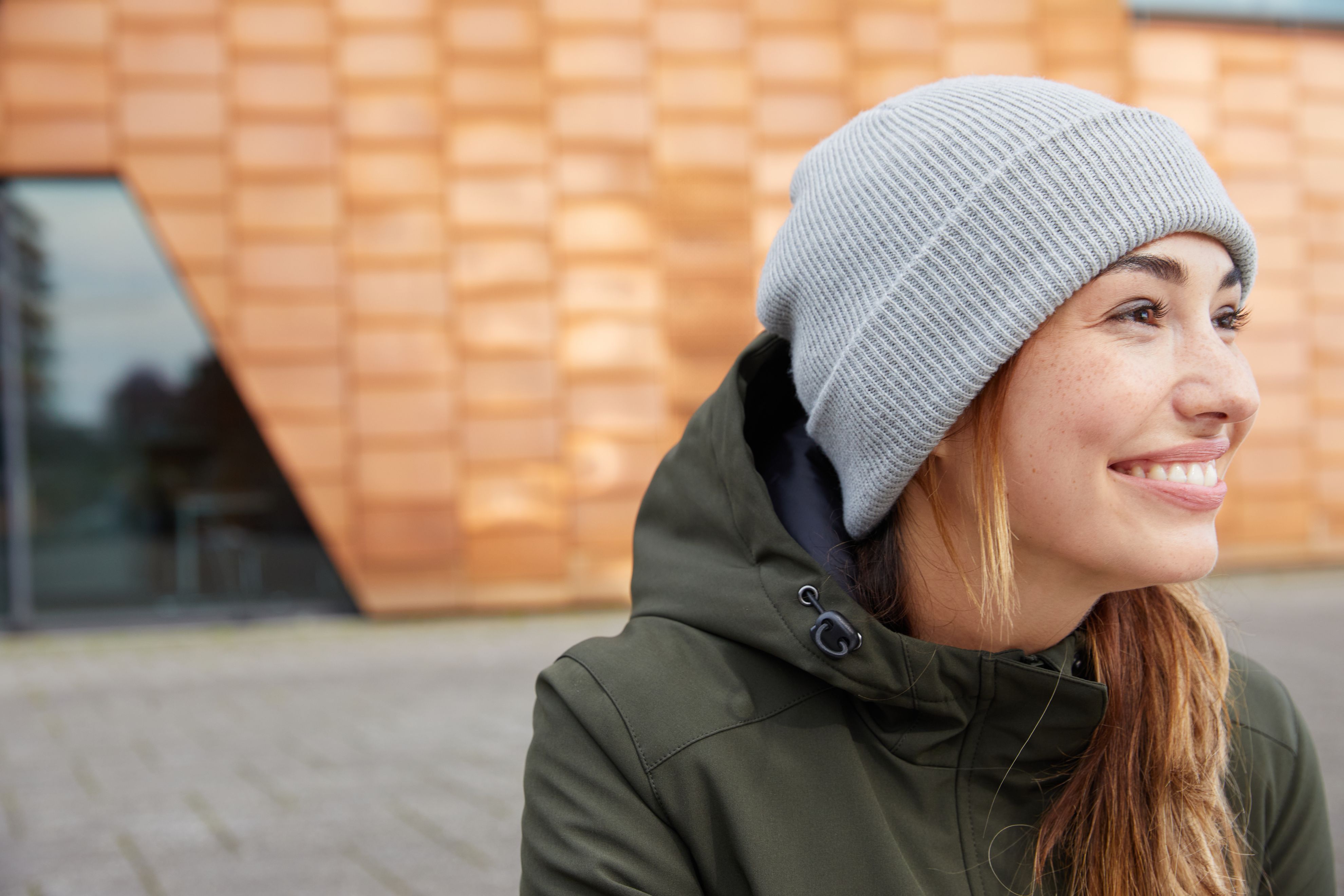 Soft Knitted Winter Beanie GRS