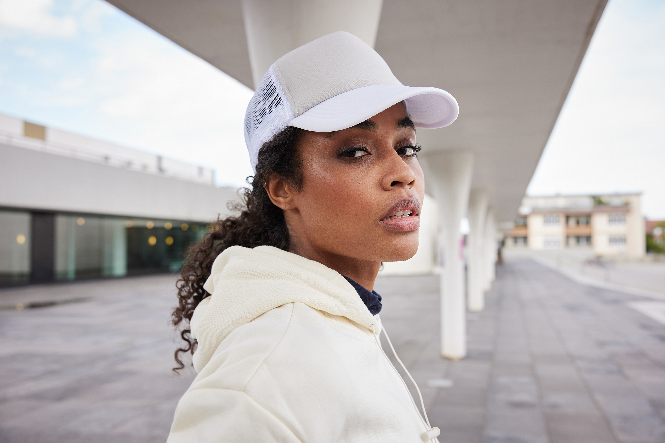 5 Panel Polyester Mesh Cap