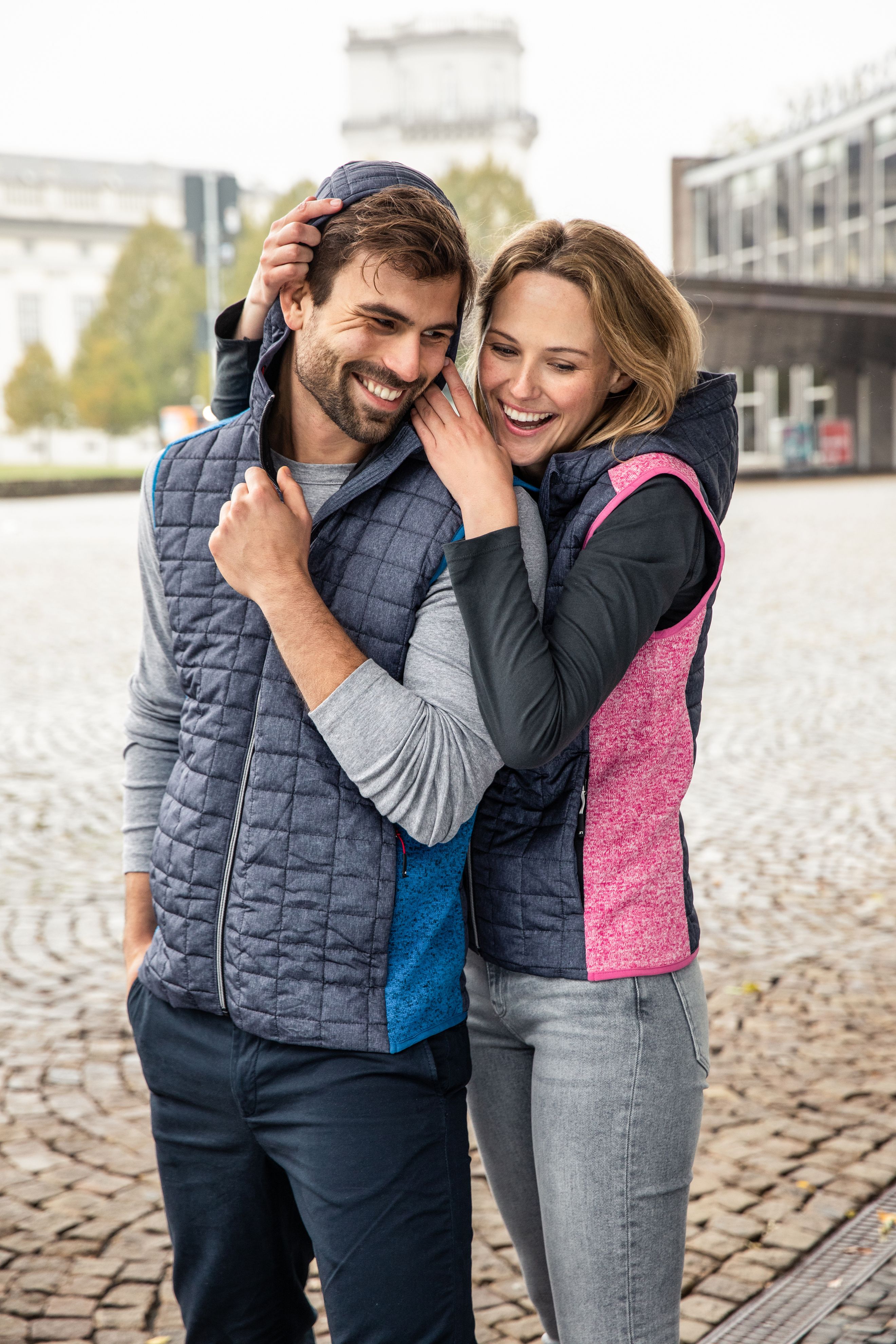 Ladies' Knitted Hybrid Vest