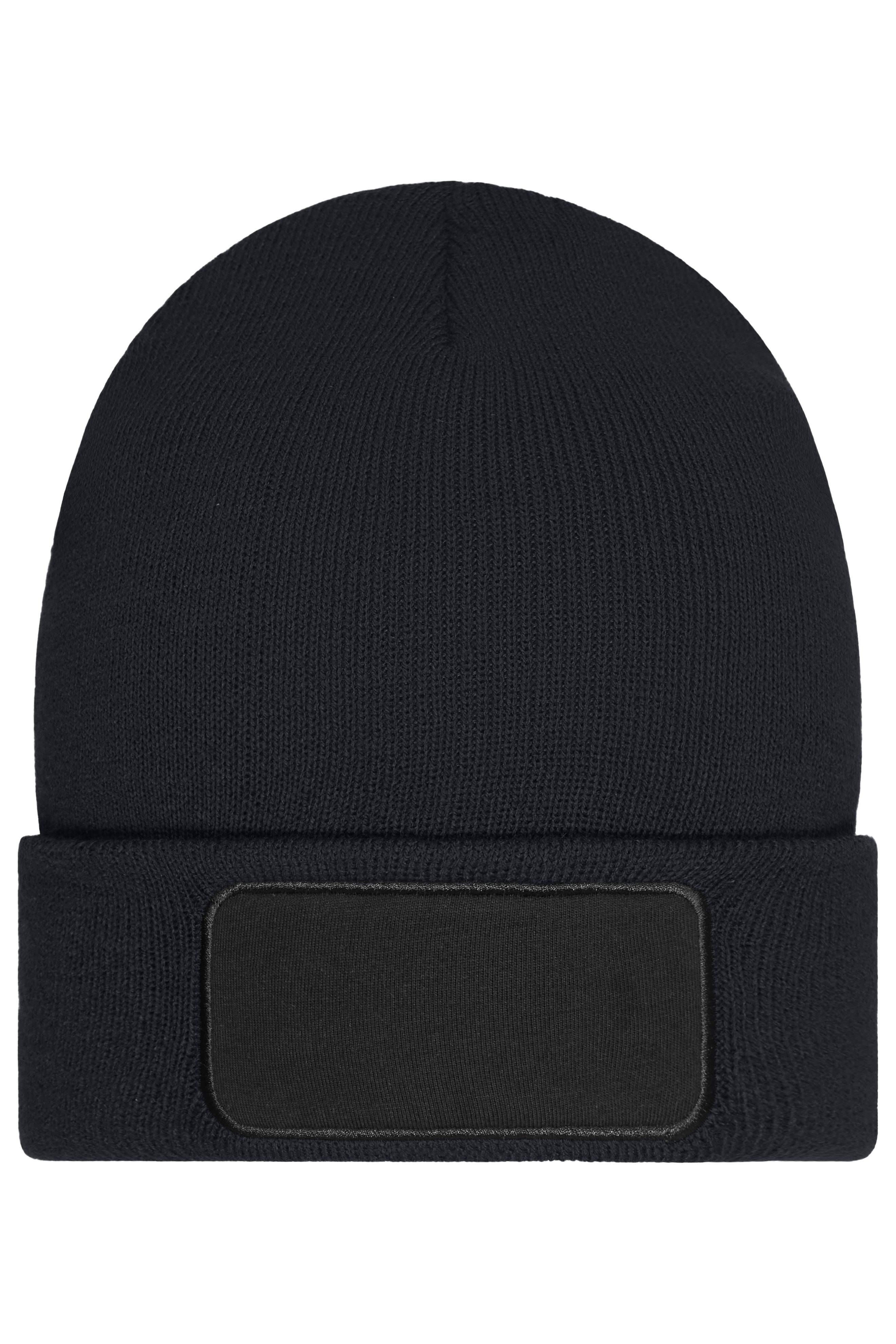 Beanie with Patch (10cm x 5 cm) - Thinsulate Vorderseite