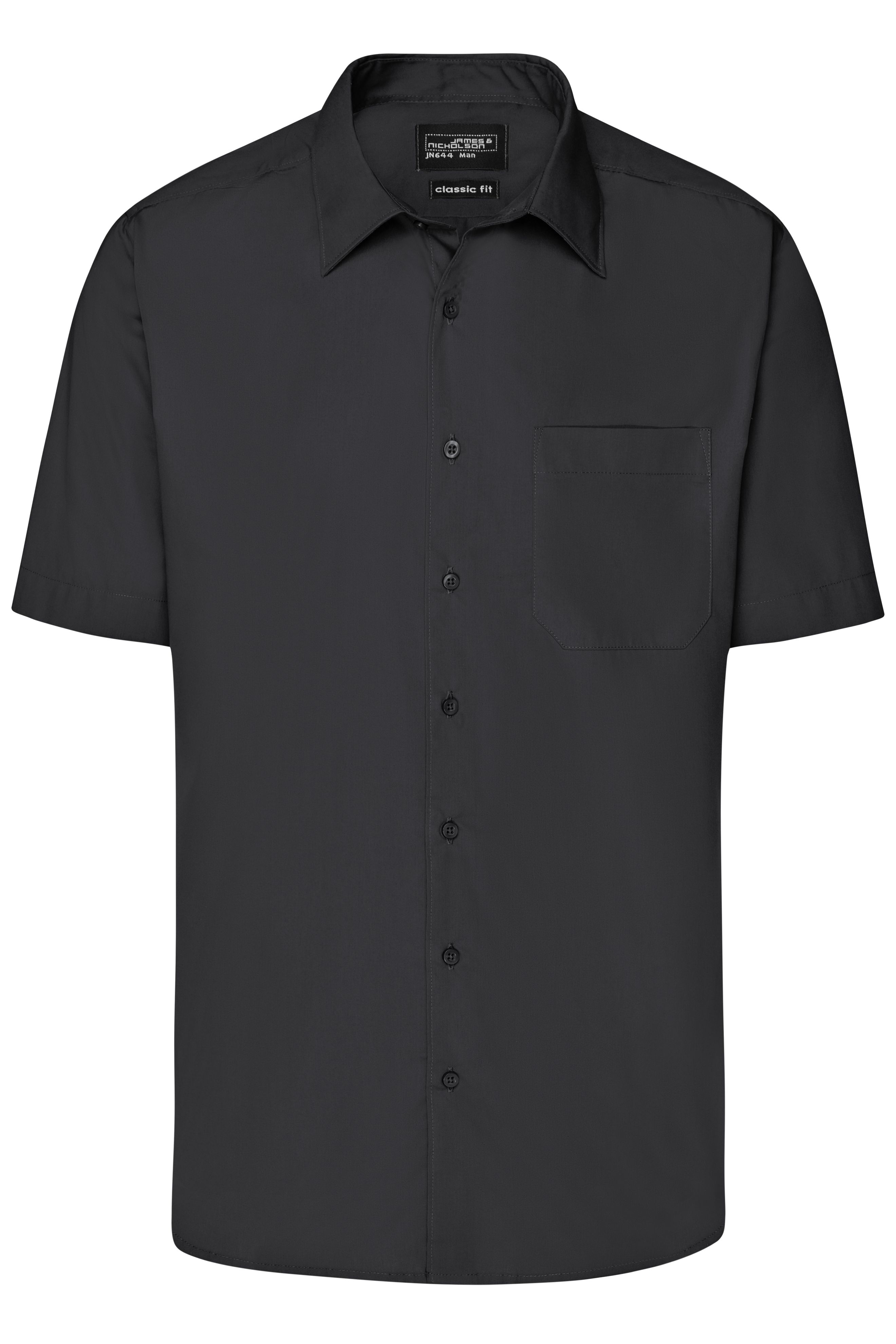 Men's Business Shirt Short-Sleeved Vorderseite